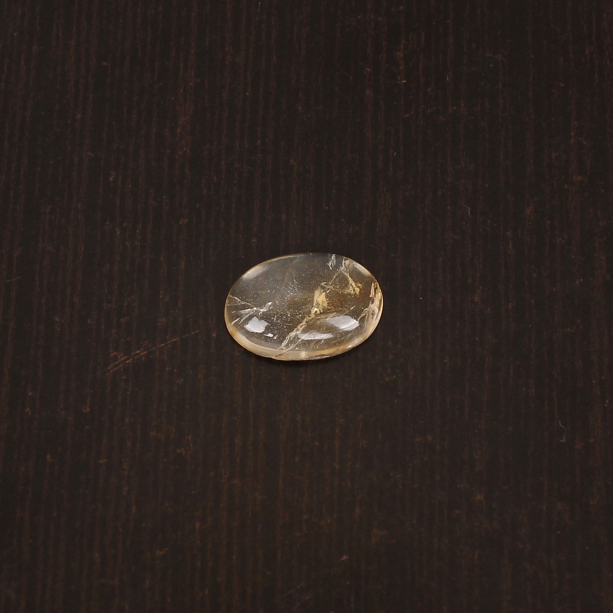 Natural Citrine Cabochon Gemstone 70 Carat 16x11mm for Jewelry Making