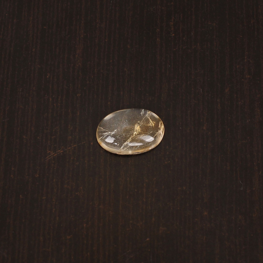 Image of Natural Citrine Cabochon Gemstone 7.0 Carat 16x11mm  for Jewelry Making