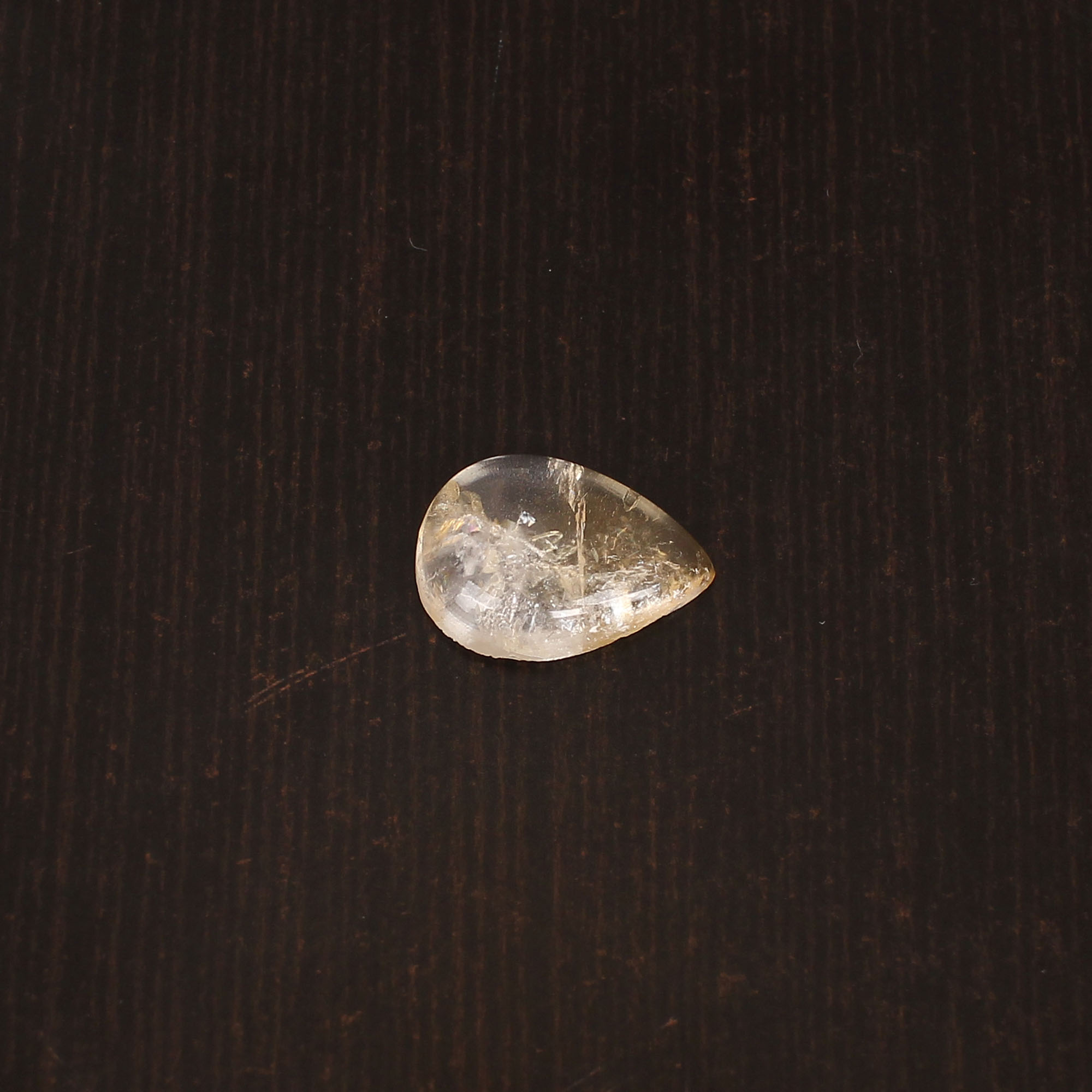 Natural Citrine Pear Cabochon Gemstone 810 Carat 1813 mm for Jewelry Making