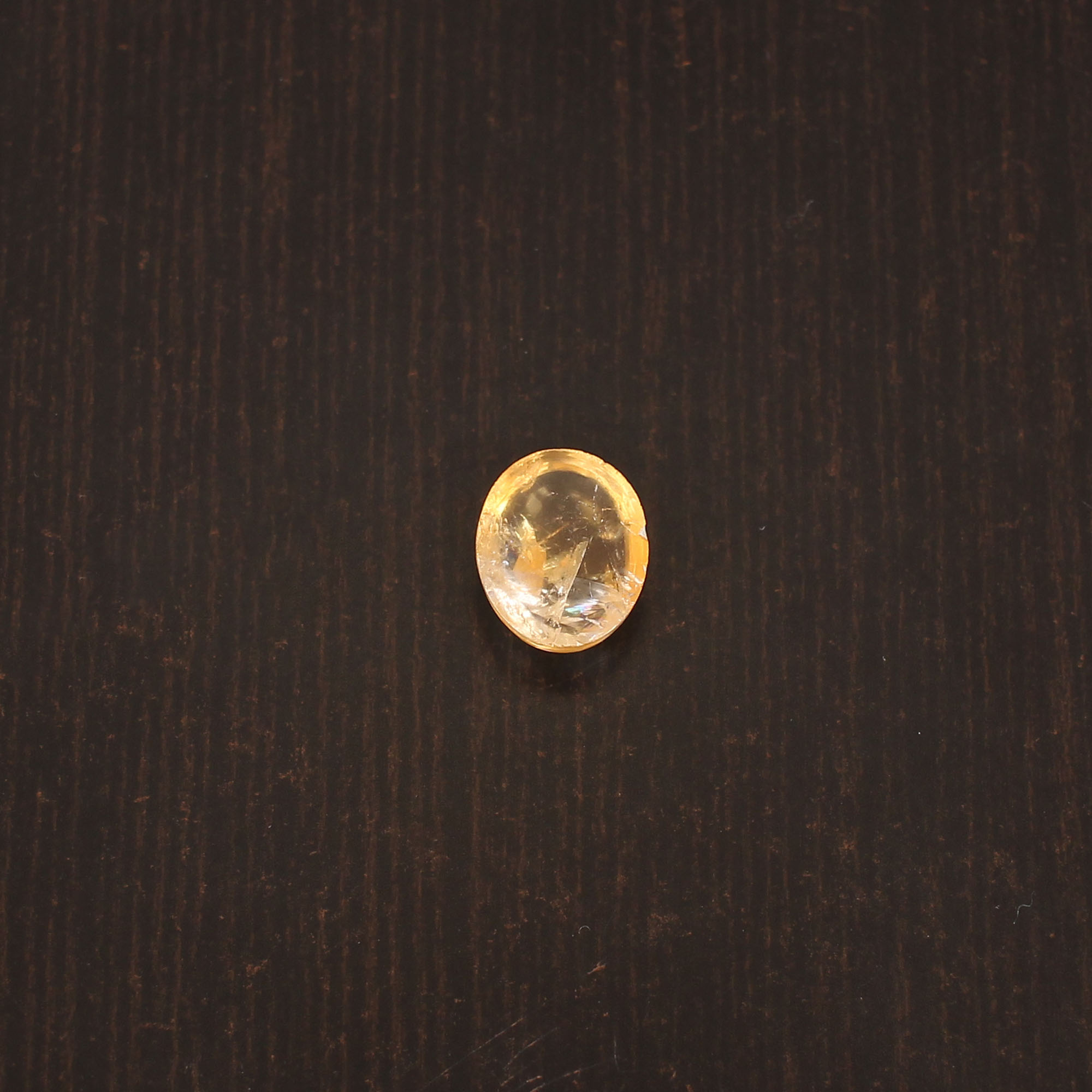 Natural Citrine Oval Cabochon Gemstone 340 Carat 11x9 mm for Jewelry Making
