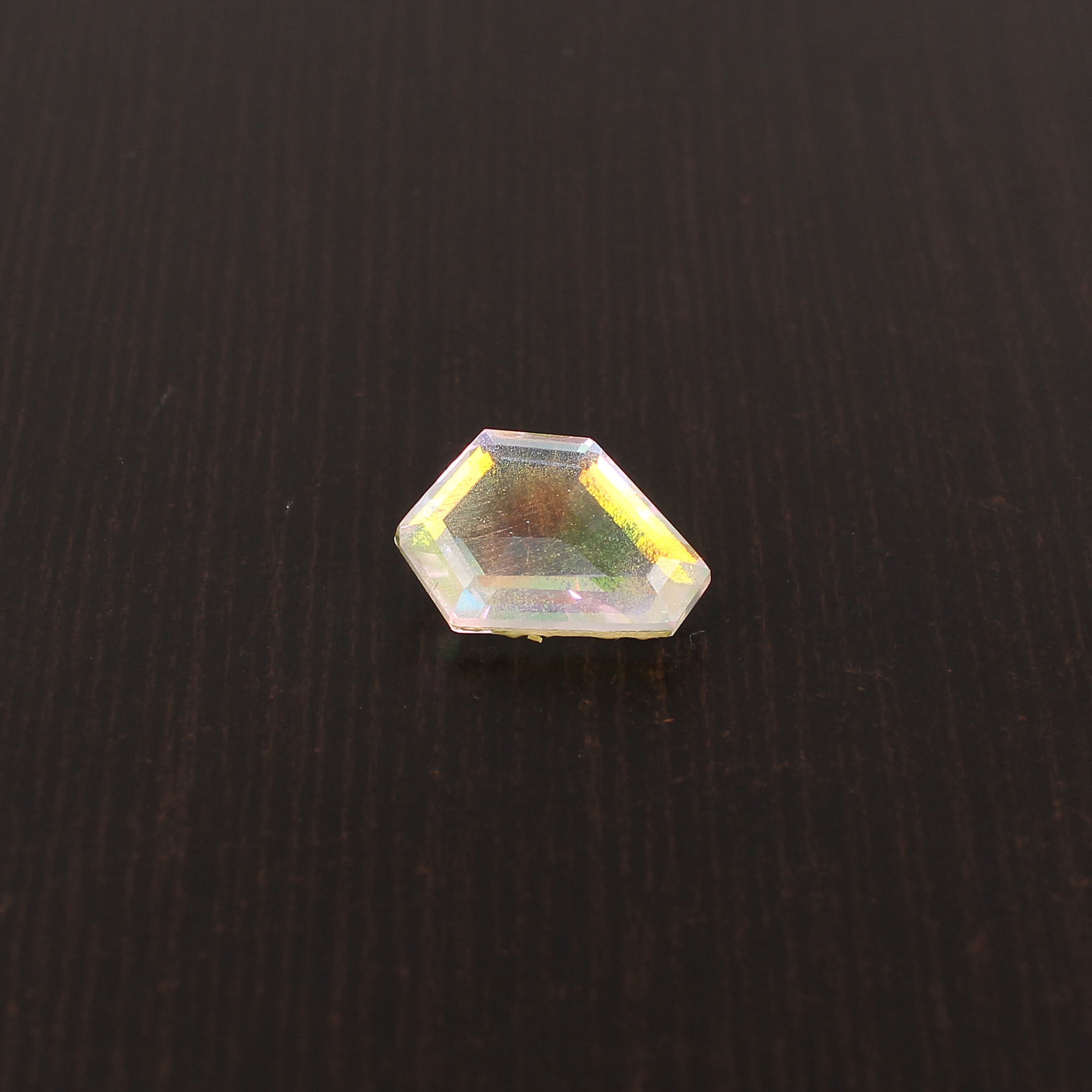 Chinese Hydro Rose Cut Doublet Gemstone 18x15 mm 120 Carat for Jewelry Making