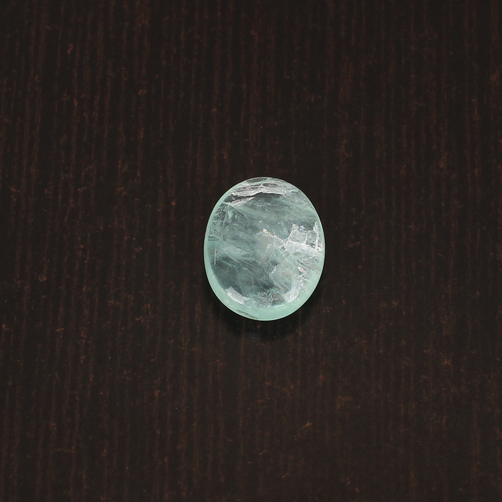 Natural Green Afghani Fluorite Smooth Briolette Gemstone 845 Carat 12x15 mm for Jewelry Making