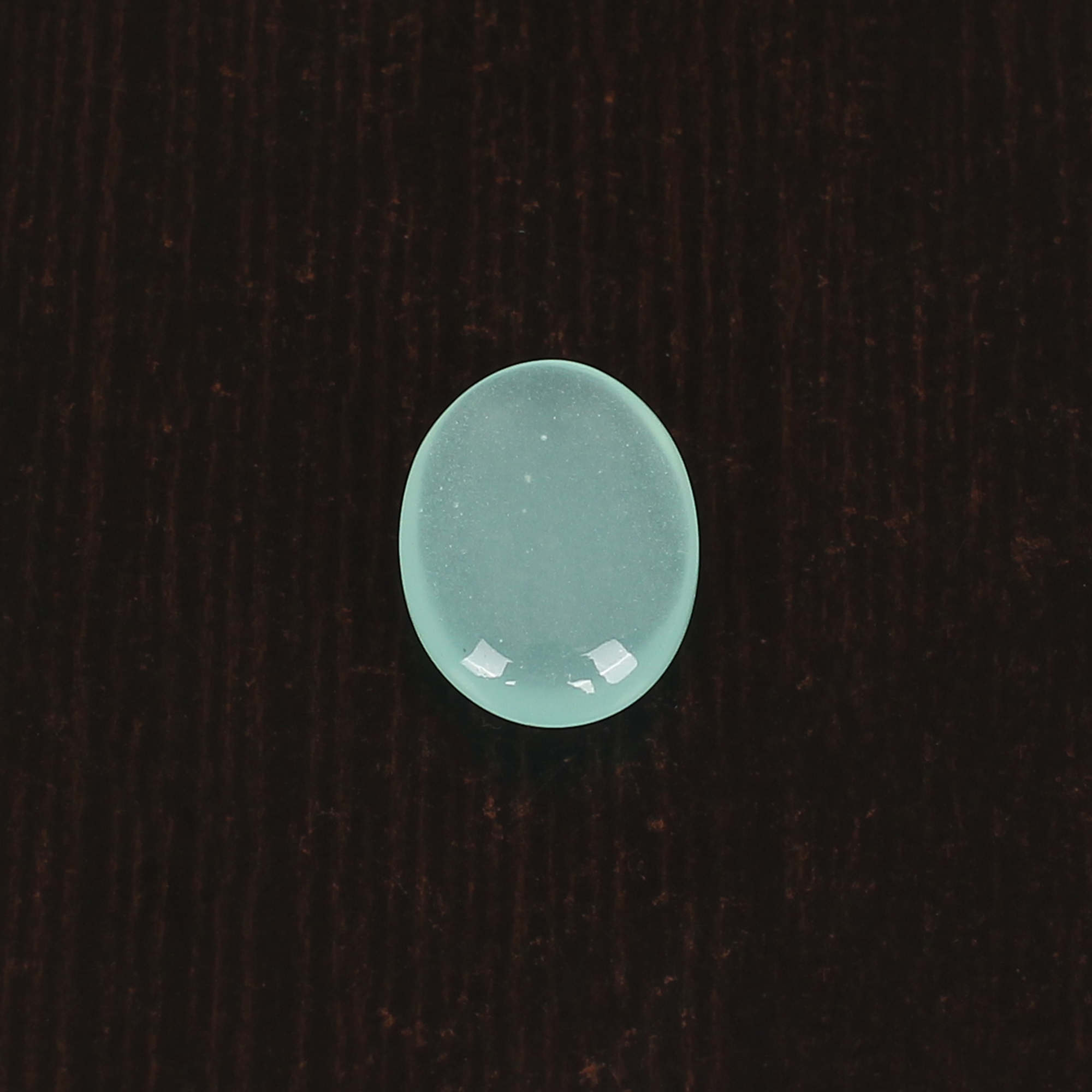 Natural Aqua Chalcedony Smooth Briolette Cut Loose Gemstone 75 Ct 16x12 mm  for Jewelry Making