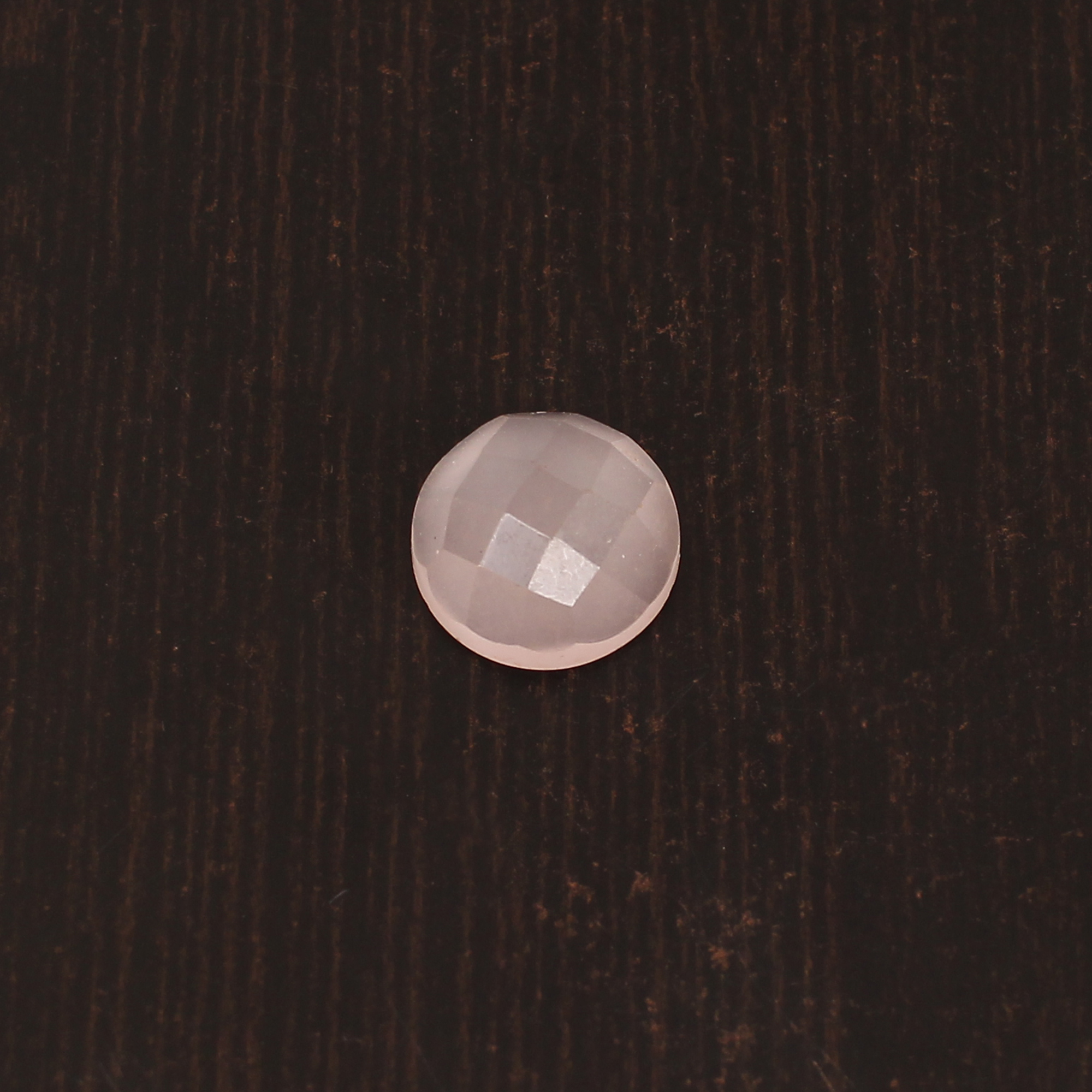 Natural Rose Quartz Checkerboard Cut Loose Gemstone 65 Ct 12x12 mm for Jewelry Making