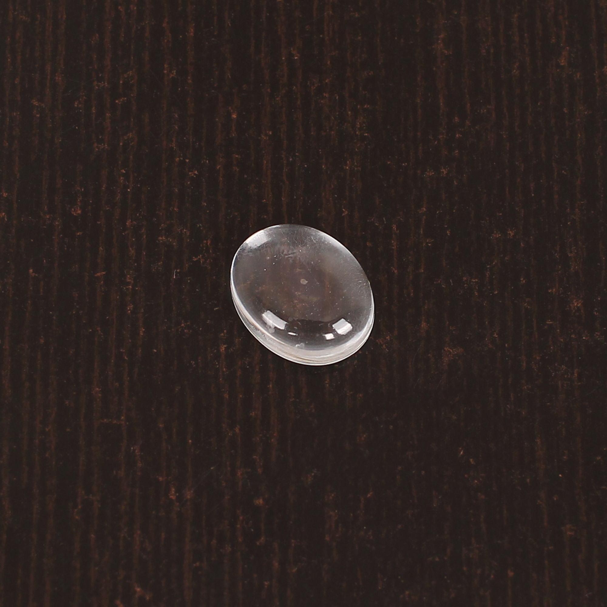 Natural Crystal Quartz Cabochon Cut Loose Gemstone 45 Carat 12x10 mm for Jewelry Making