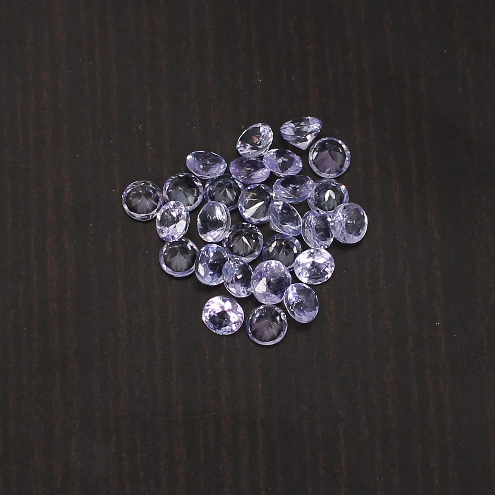 Natural Tanzanite Round Cut 285Cts 27pcs Lots