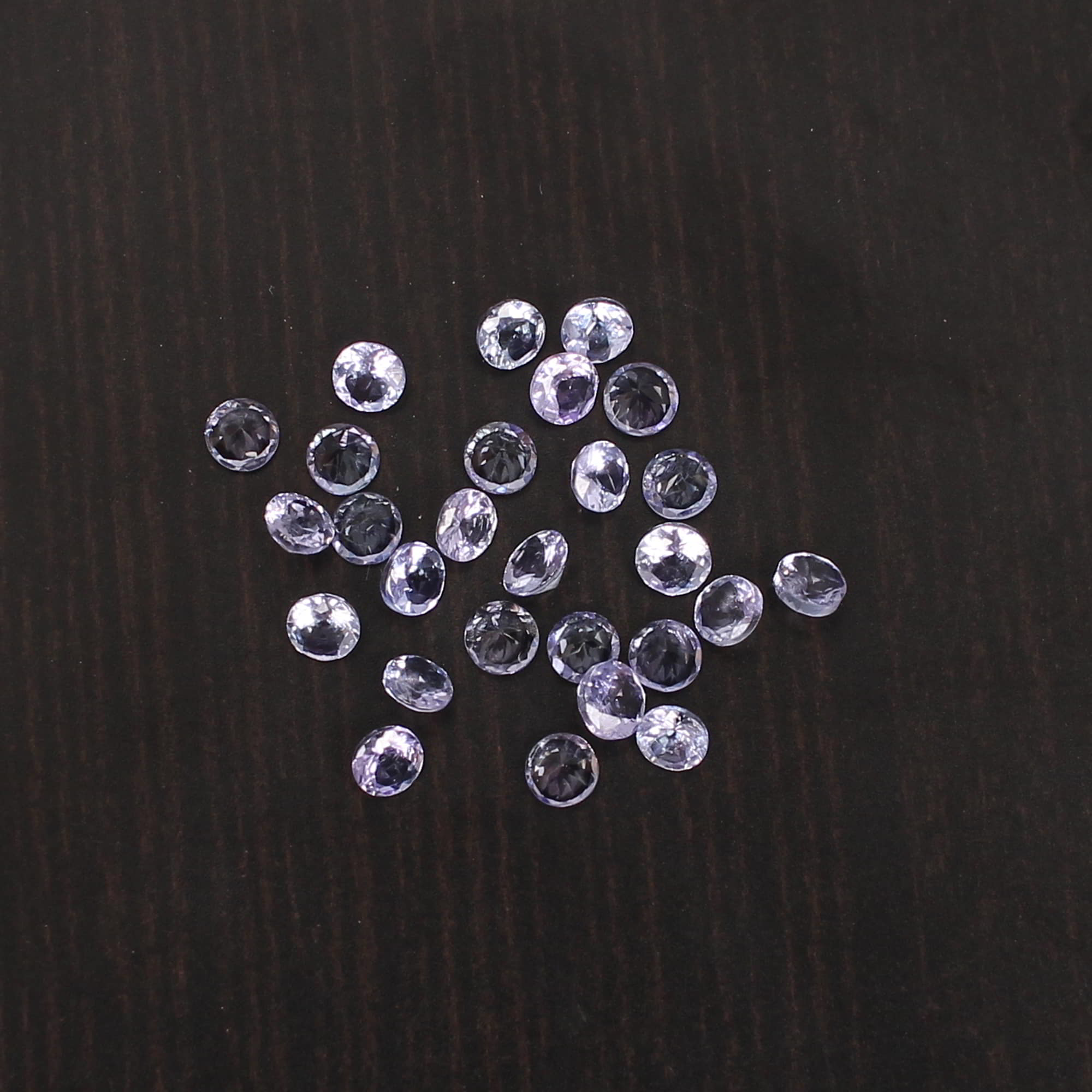 Natural Tanzanite Round Cut 285Cts 27pcs Lots