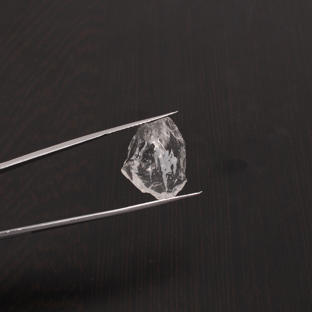 Image of Natural Crystal Quartz Free Form Gemstone 14.7 Carat 19x16 mm for Jewelry Making