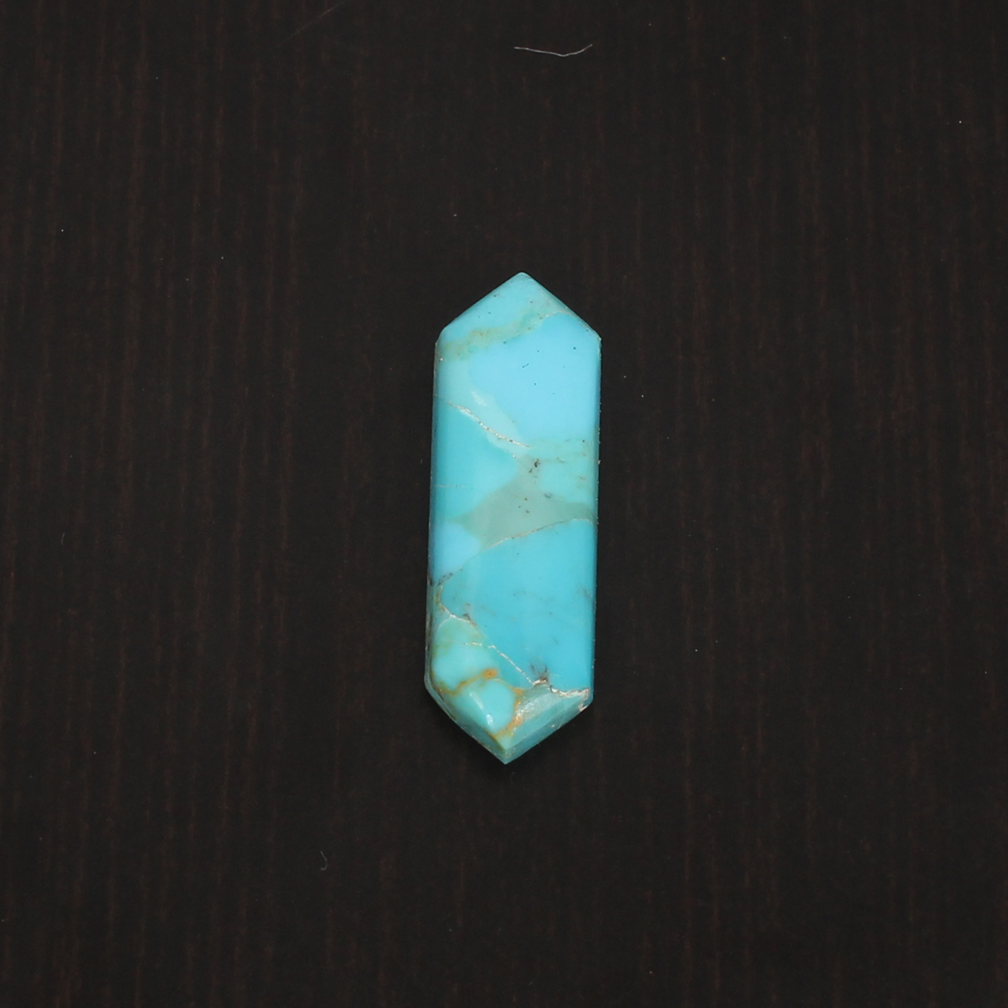 1pcs Natural Turquoise 24x8mm Fancy Cabochon 700cts