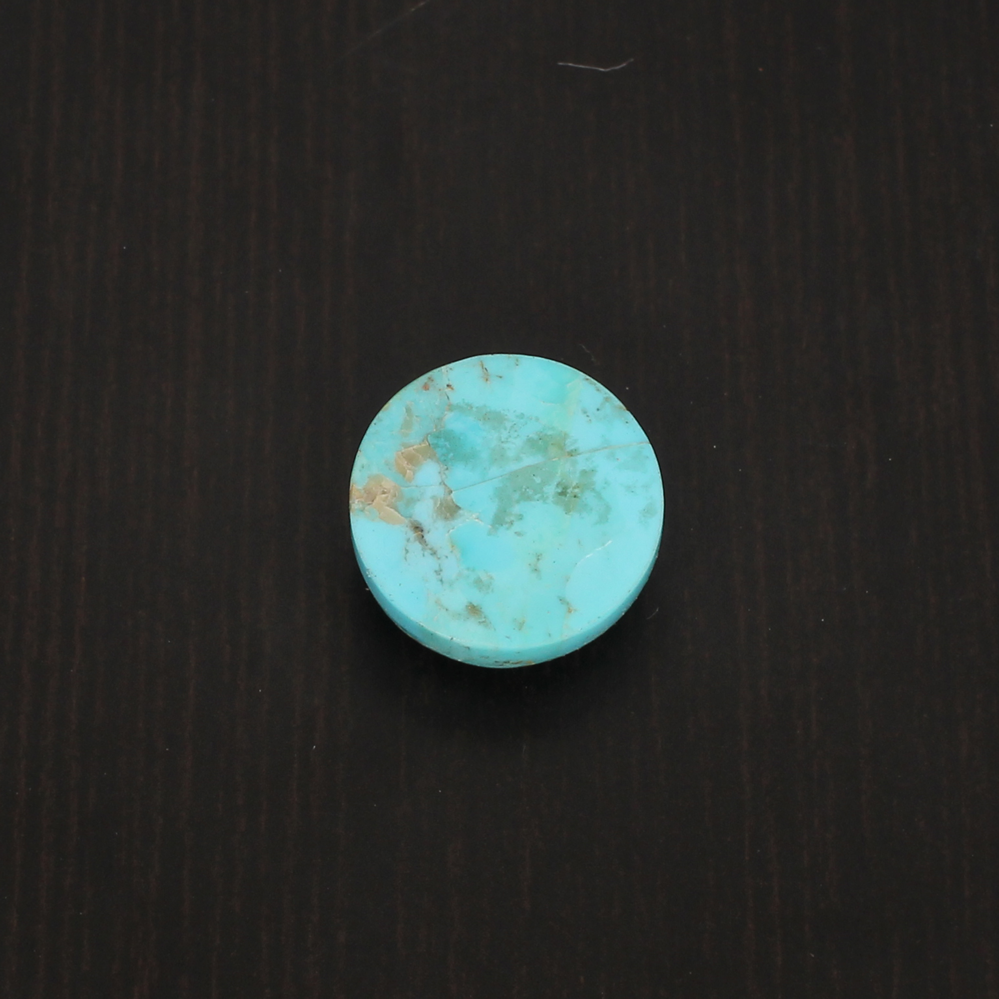 Natural Turquoise 15mm Round Cabochon 1100cts