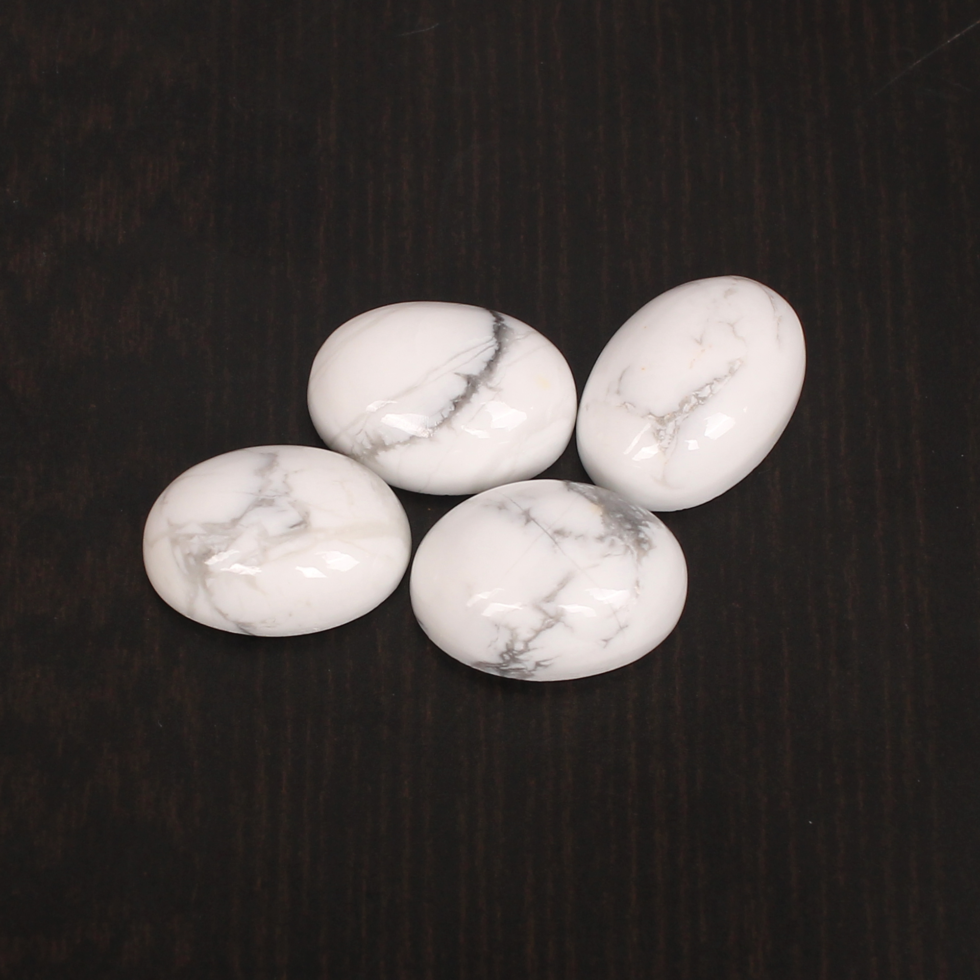 2Pcs Natural Dendritic Opal 14x10mm Oval Cabochon 2745Cts