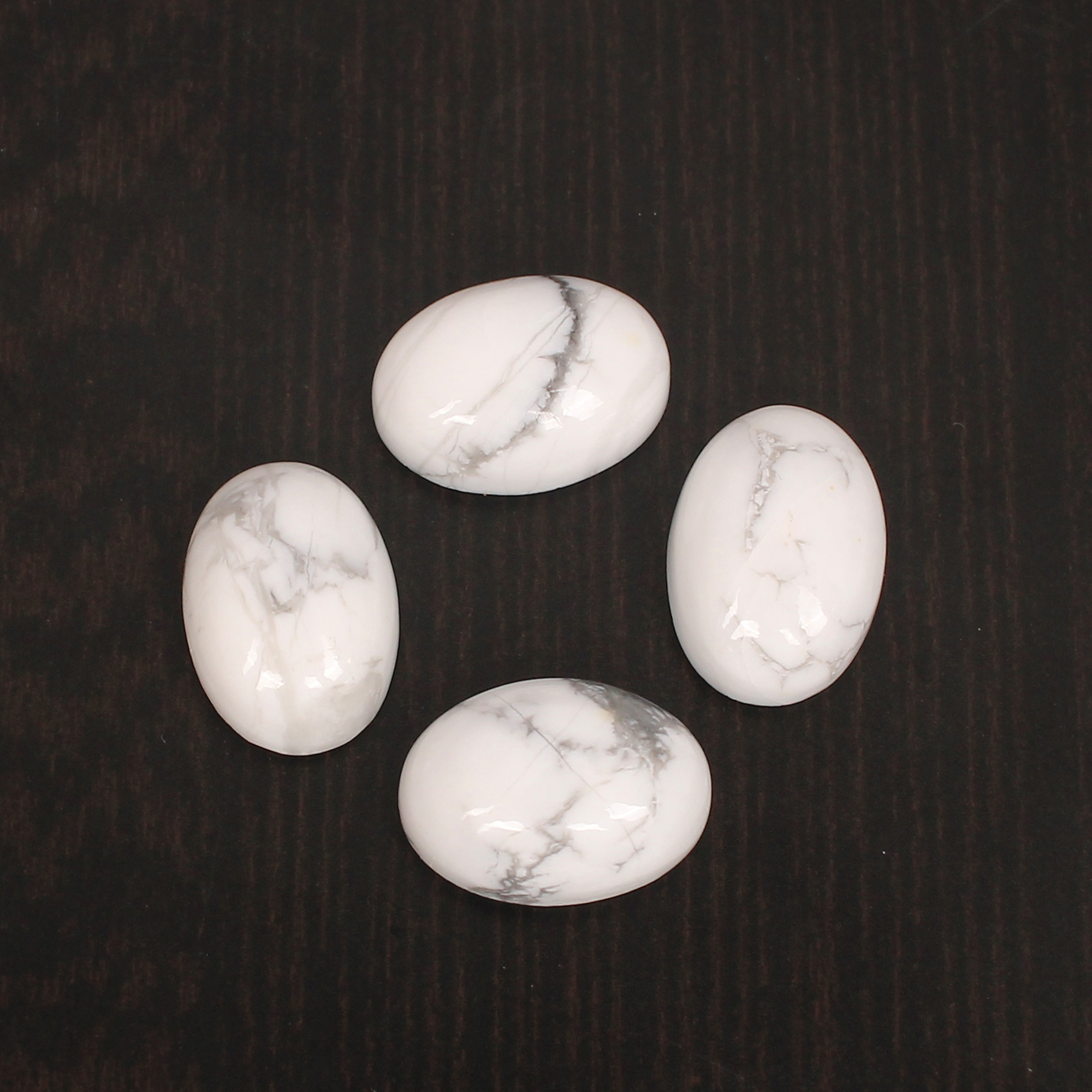 2Pcs Natural Dendritic Opal 14x10mm Oval Cabochon 2745Cts