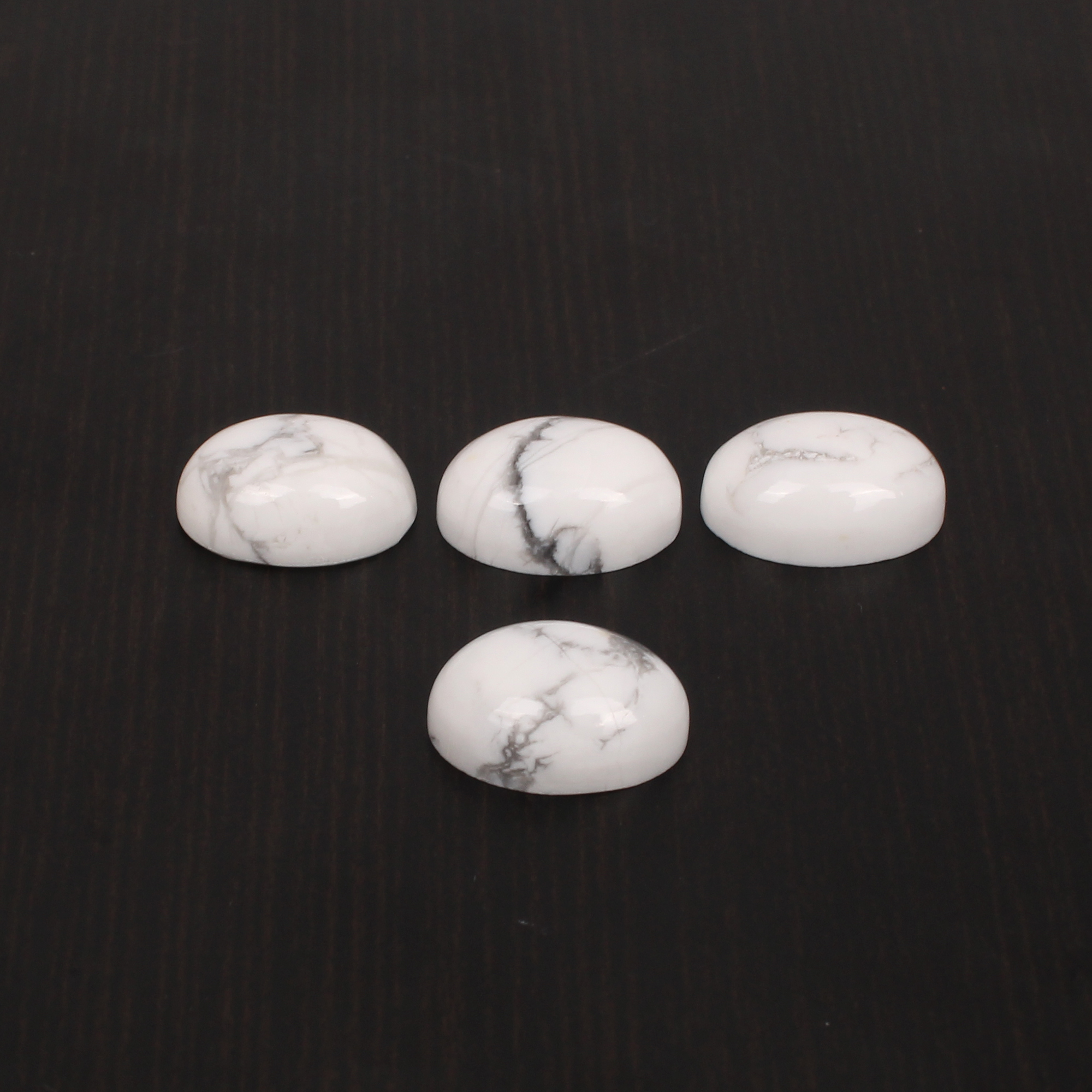 2Pcs Natural Dendritic Opal 14x10mm Oval Cabochon 2745Cts