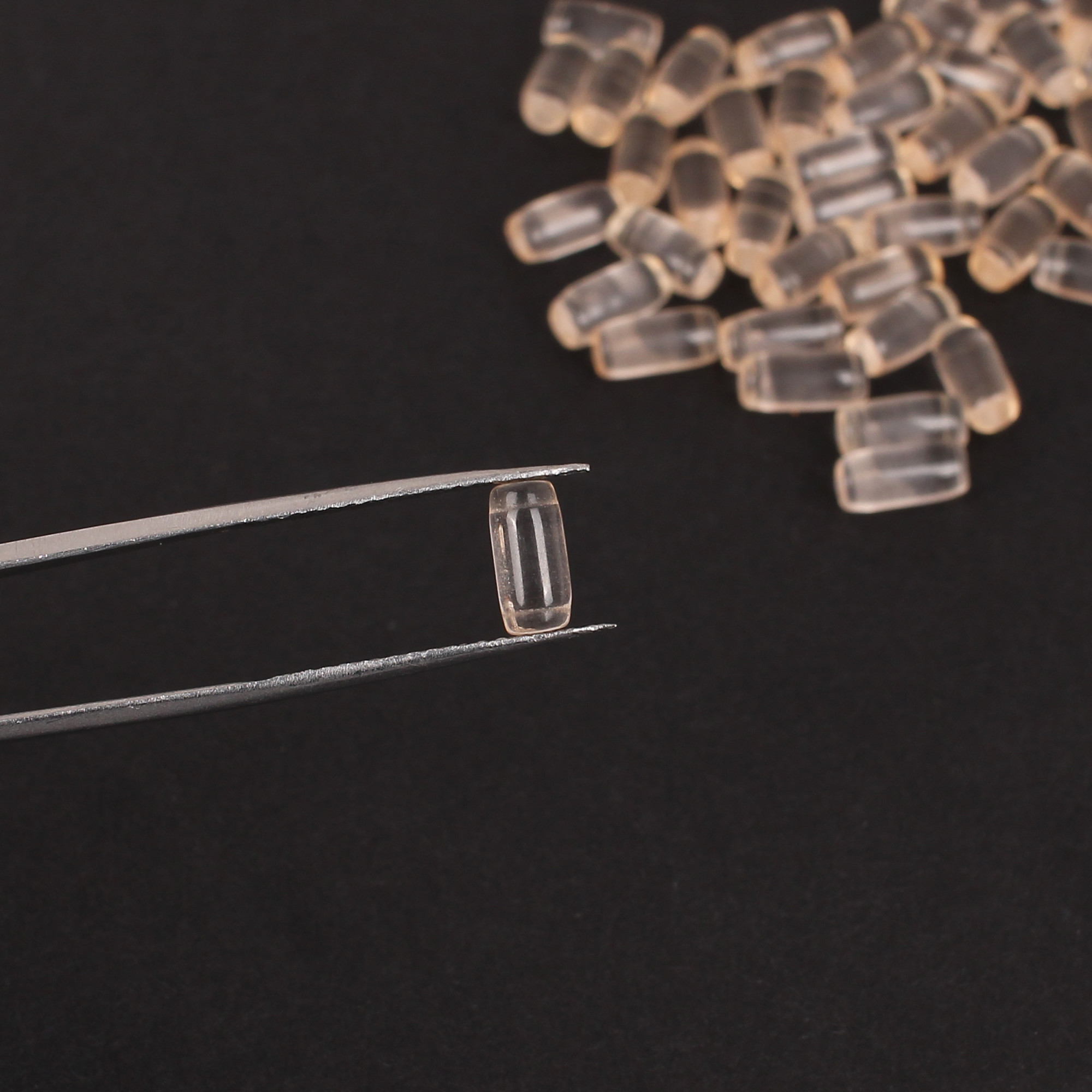 Champagne Hydro Gemstone 125 Carat 8x4 mm for Jewelry Making