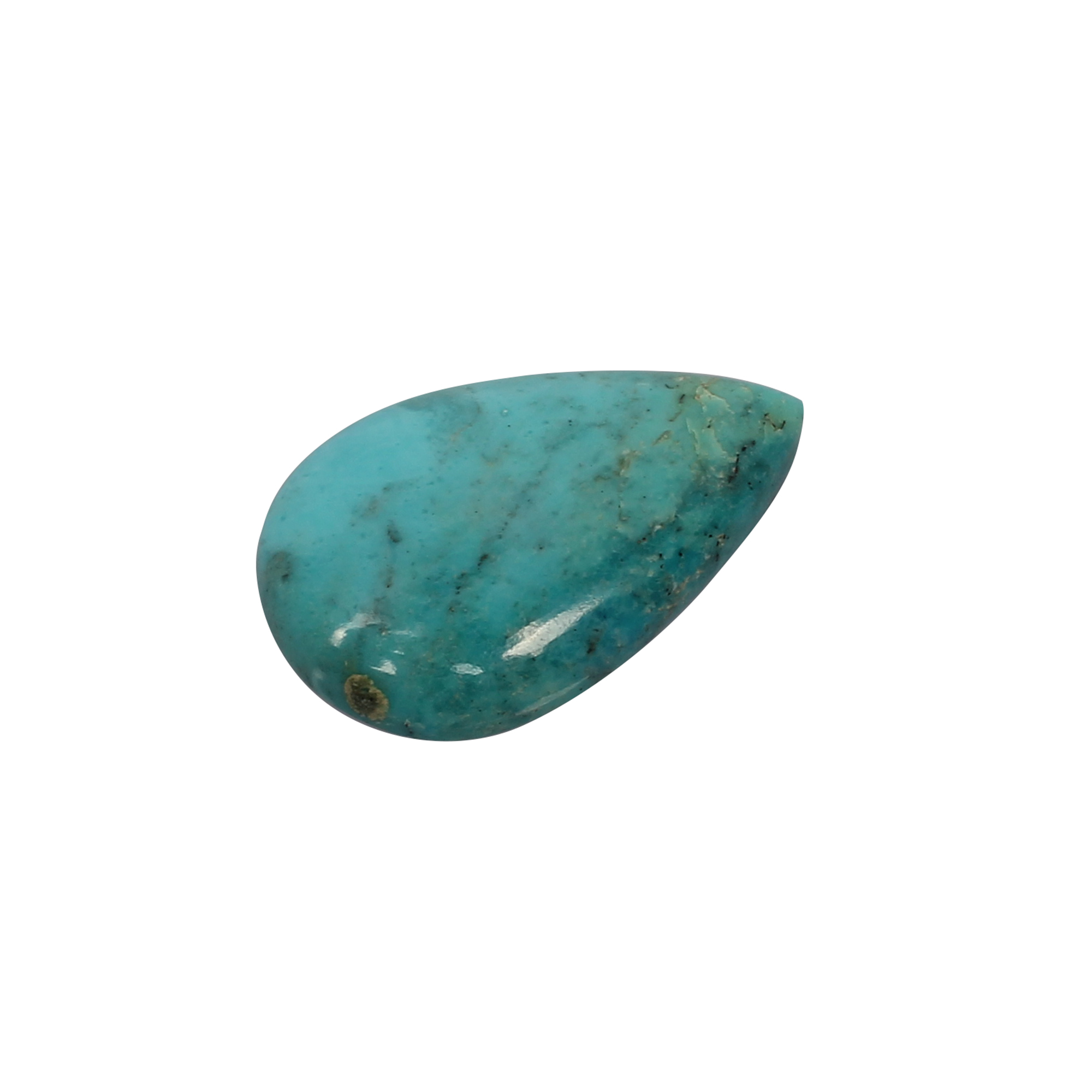 Natural American Turquoise 26x16mm Pear Cabochan 1270cts Loose Gemstone For Jewelry Making