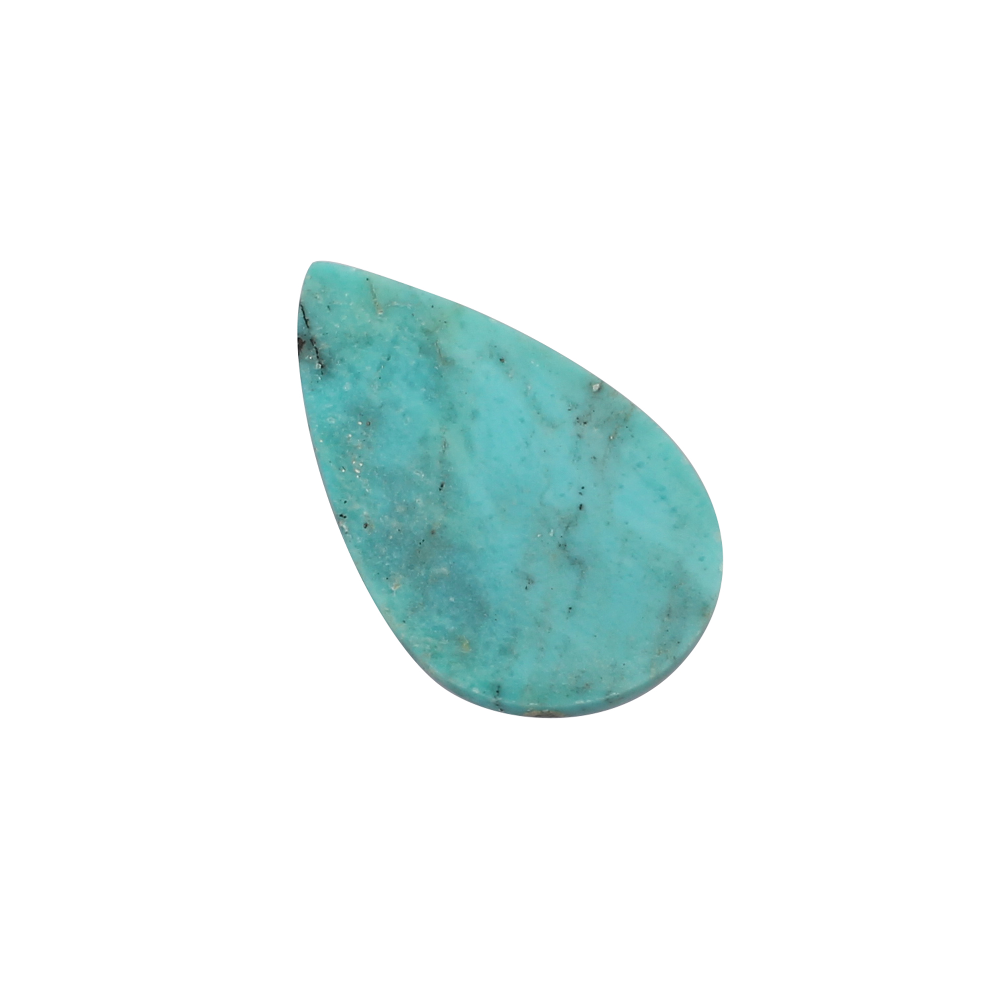 Natural American Turquoise 26x16mm Pear Cabochan 1270cts Loose Gemstone For Jewelry Making