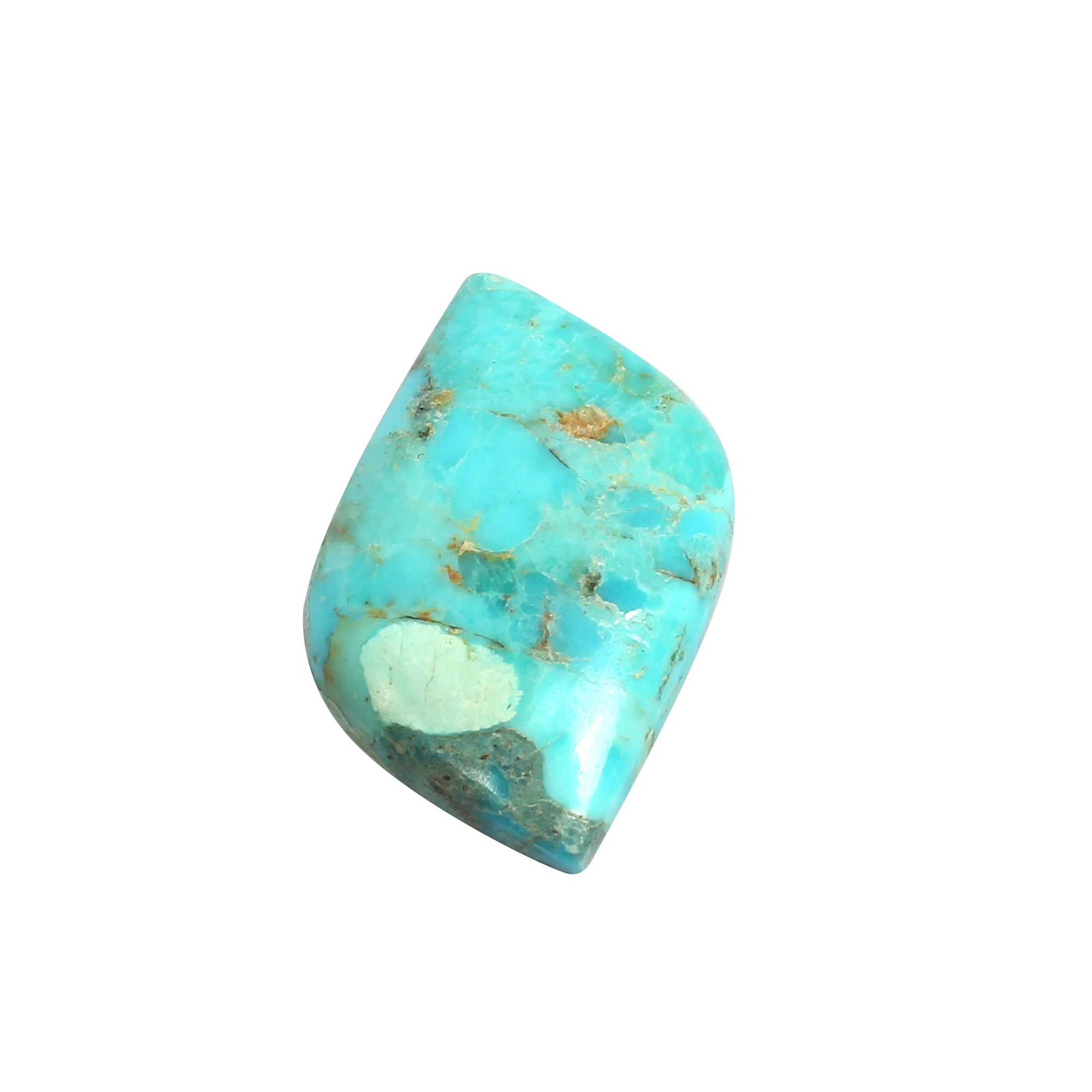 Natural American Turquoise 22x17mm Fancy Cabochon 1915Cts Loose Gemstone For Jewelry Making