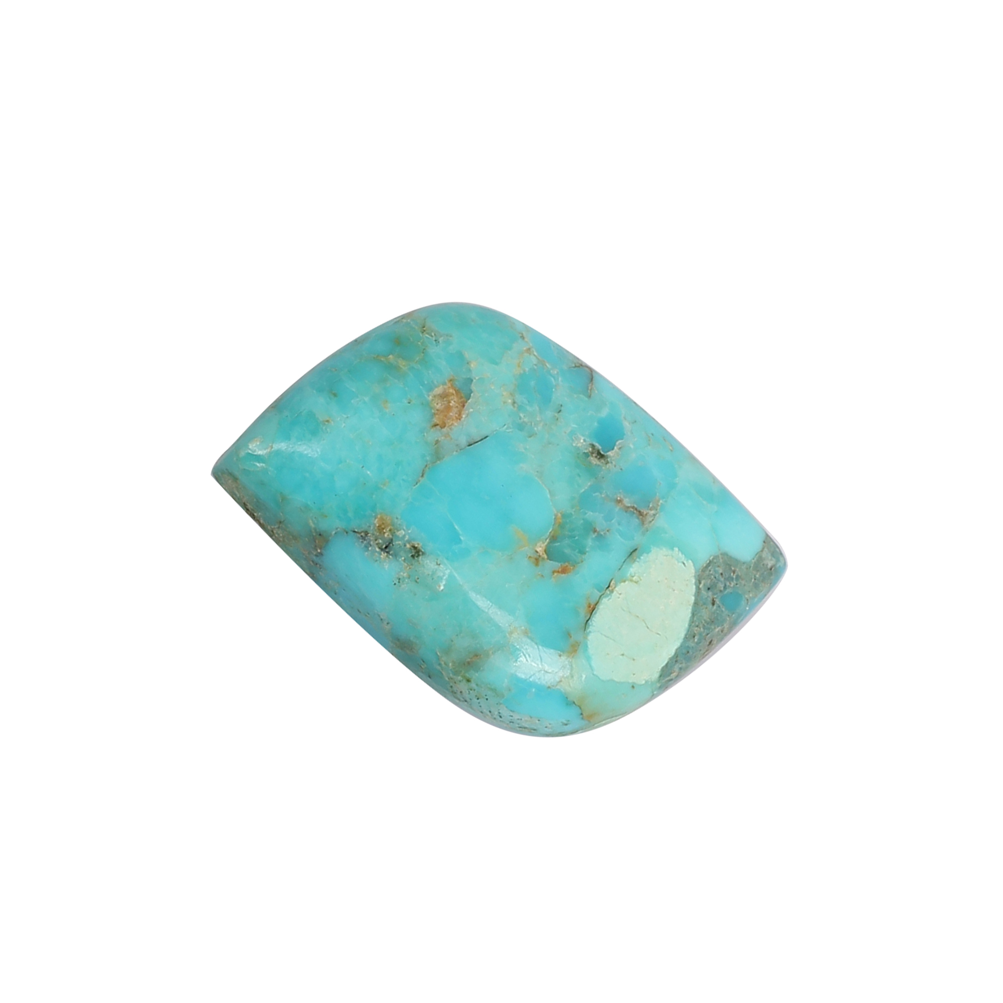 Natural American Turquoise 22x17mm Fancy Cabochon 1915Cts Loose Gemstone For Jewelry Making