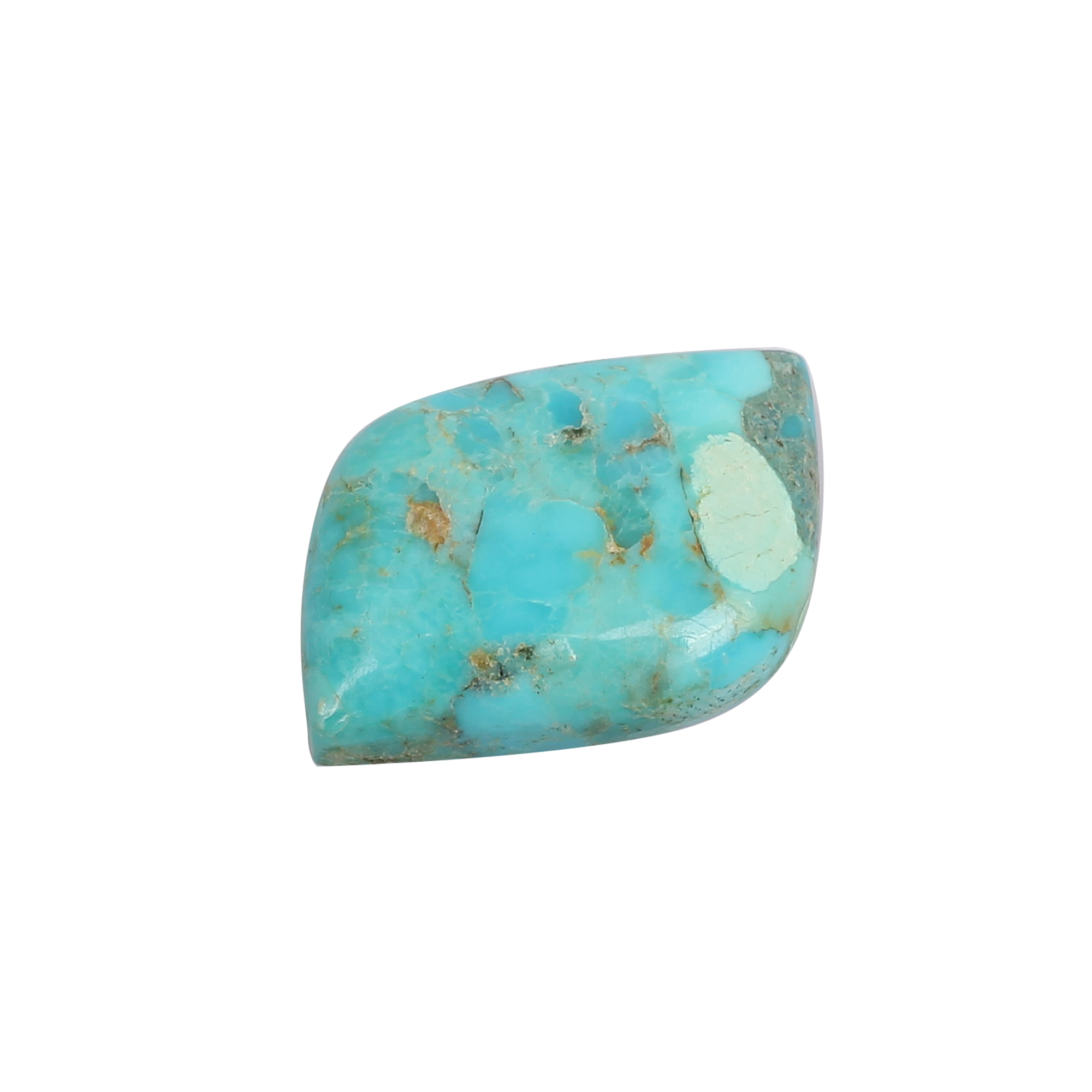 Natural American Turquoise 22x17mm Fancy Cabochon 1915Cts Loose Gemstone For Jewelry Making