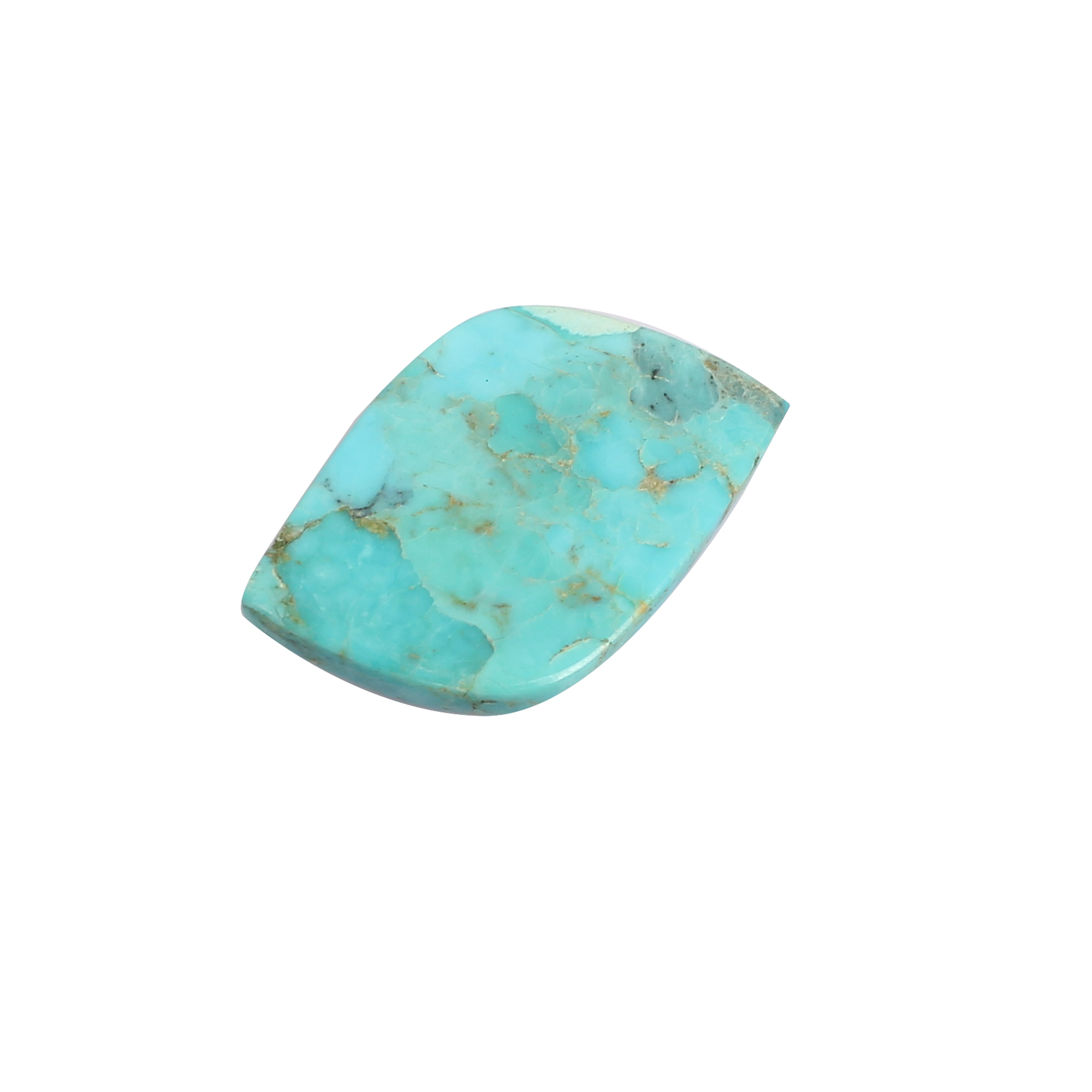 Natural American Turquoise 22x17mm Fancy Cabochon 1915Cts Loose Gemstone For Jewelry Making