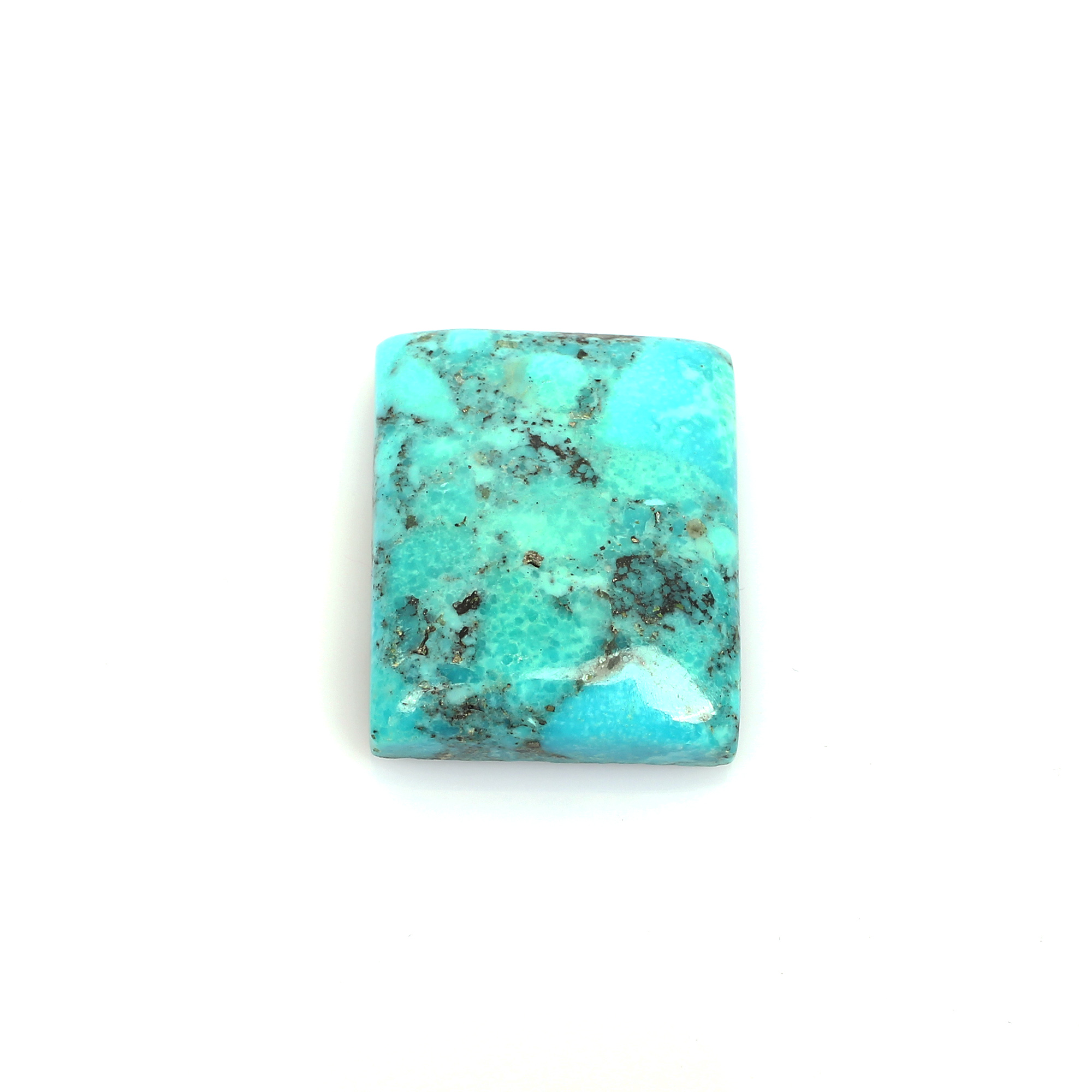 Natural American Turquoise 31x25mm Rectangle Cabochon 6280Cts Loose Gemstone For Jewelry Making
