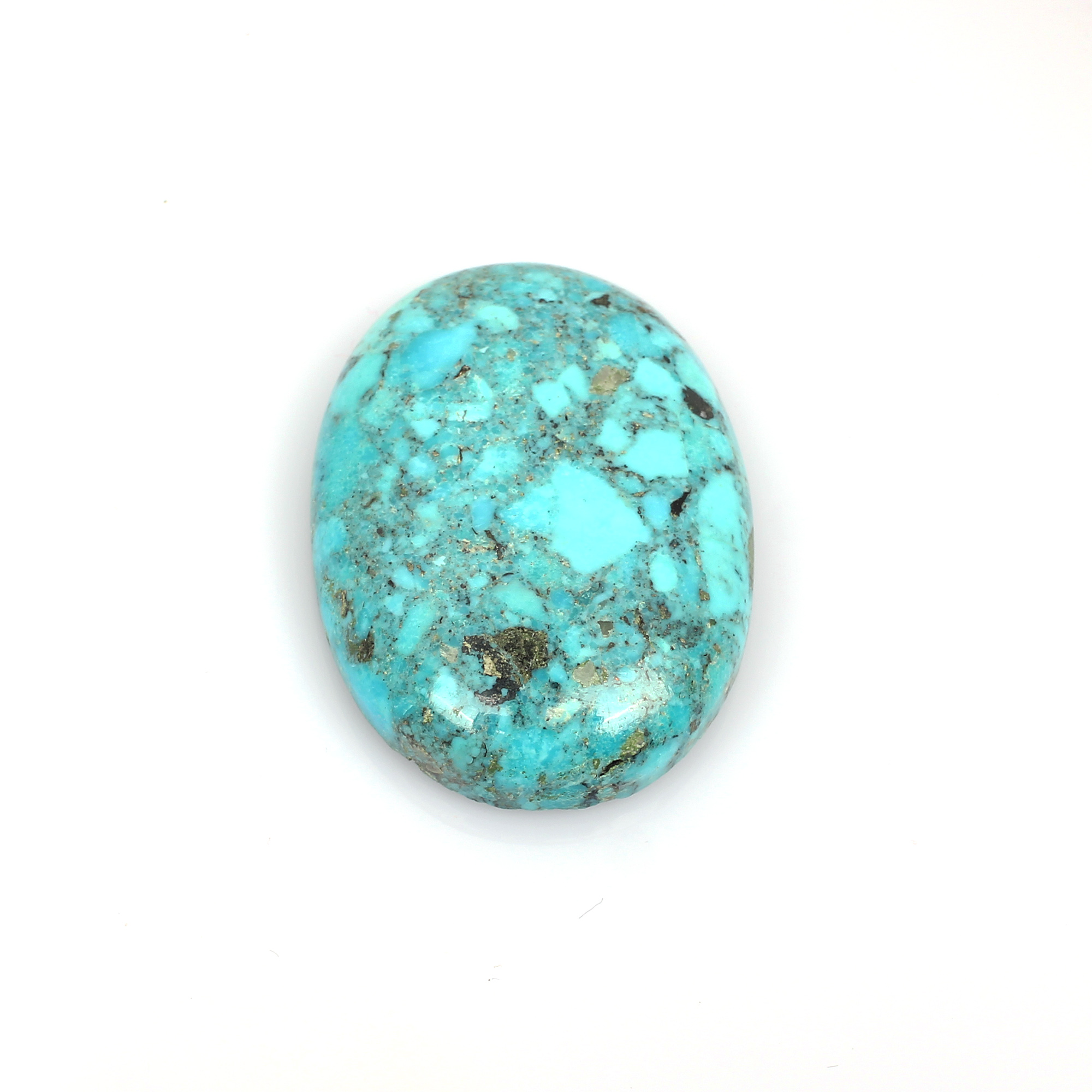 Natural American Turquoise 49x35mm Oval Cabochon 14110 Cts Loose Gemstone For Jewelry Making