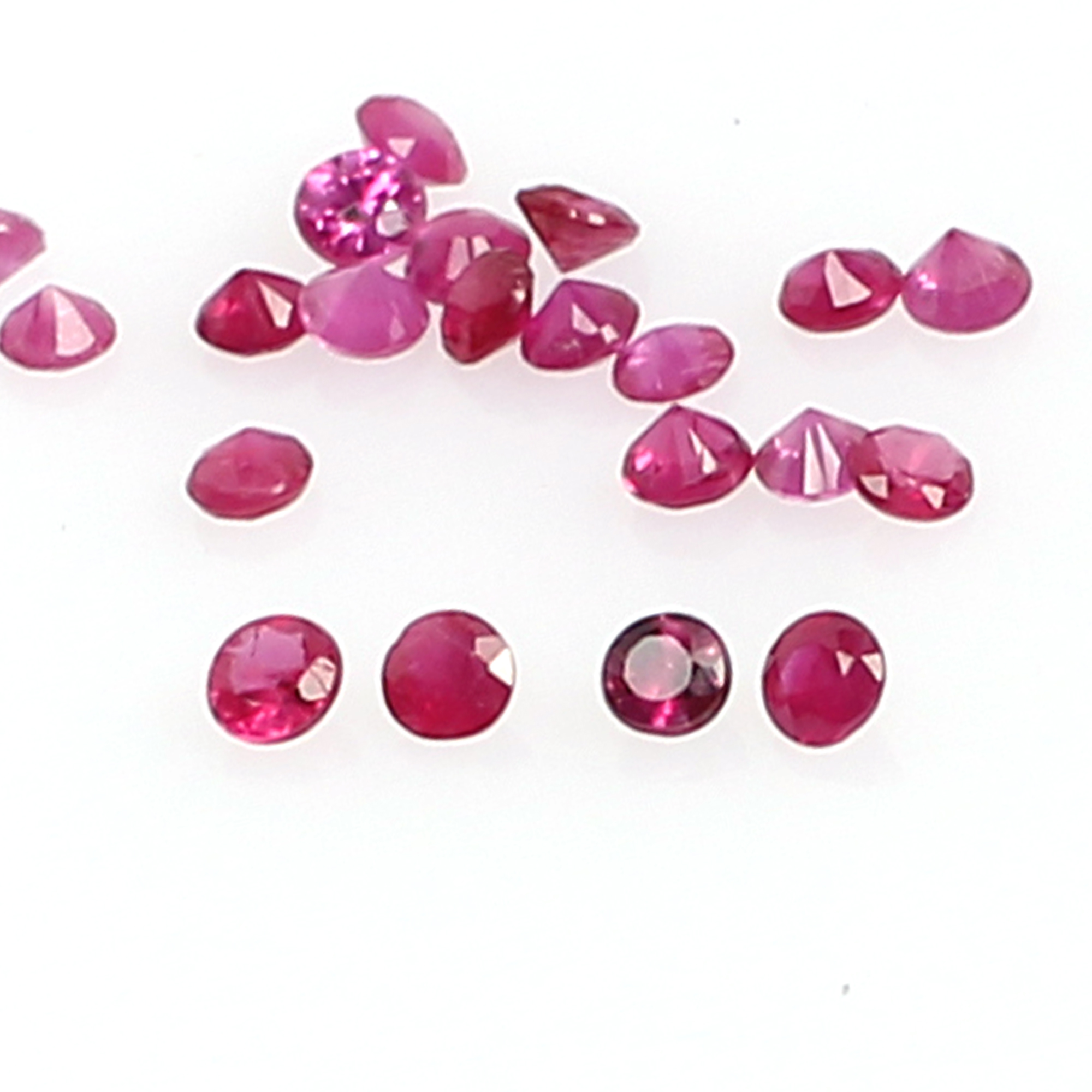 Natural Ruby 180mm Round Cut 1 Cts