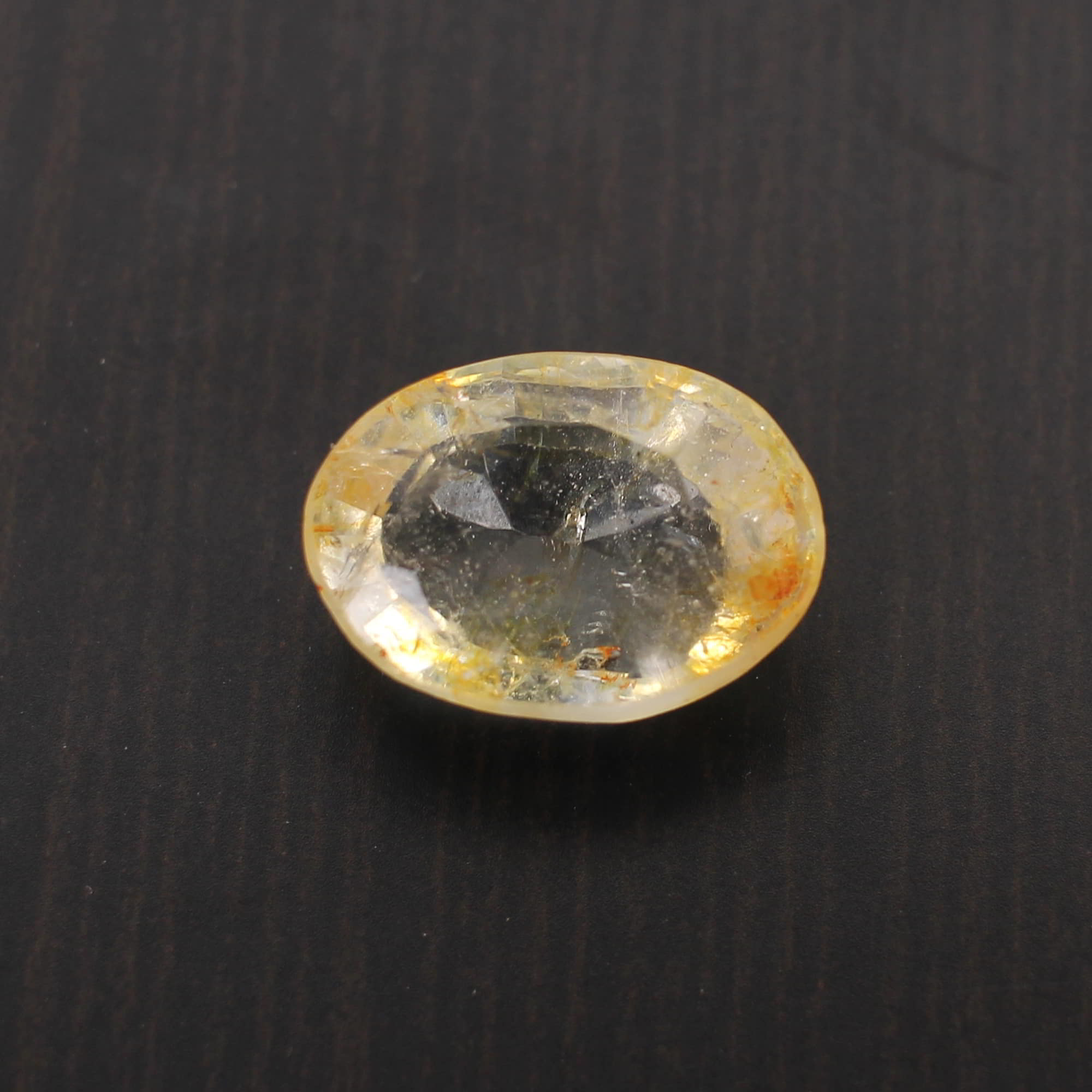 Yellow Sapphire 14x10mm Oval Faceted Cut 895 Cts