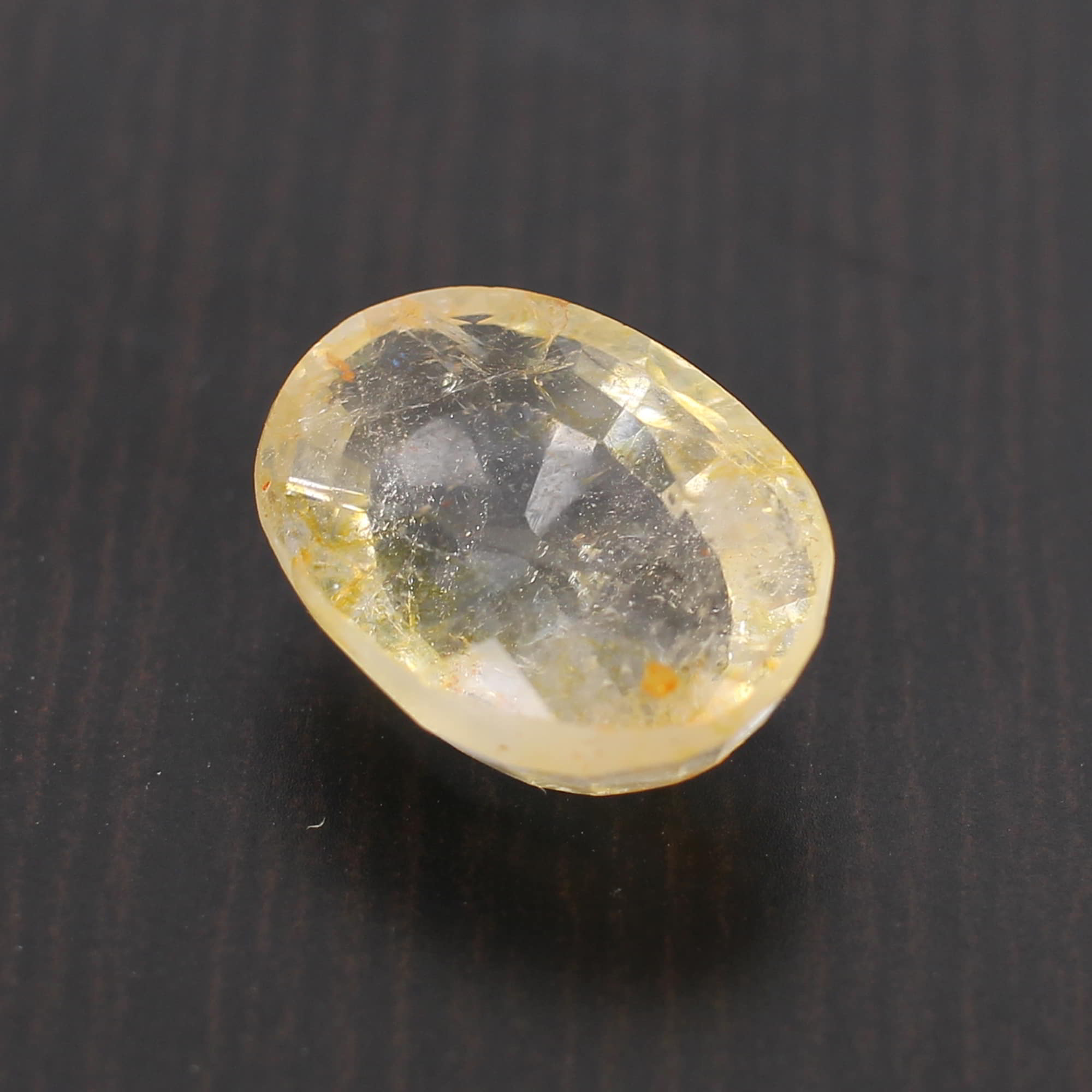 Yellow Sapphire 14x10mm Oval Faceted Cut 895 Cts