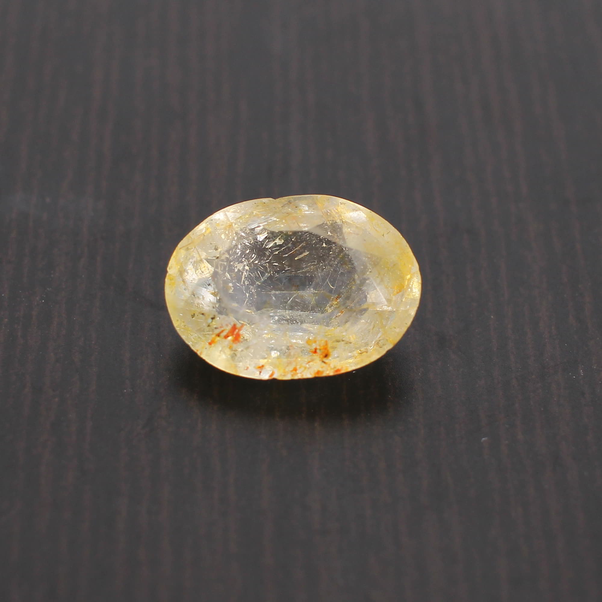 Yellow Sapphire 14x10mm Oval Faceted Cut 745 Cts
