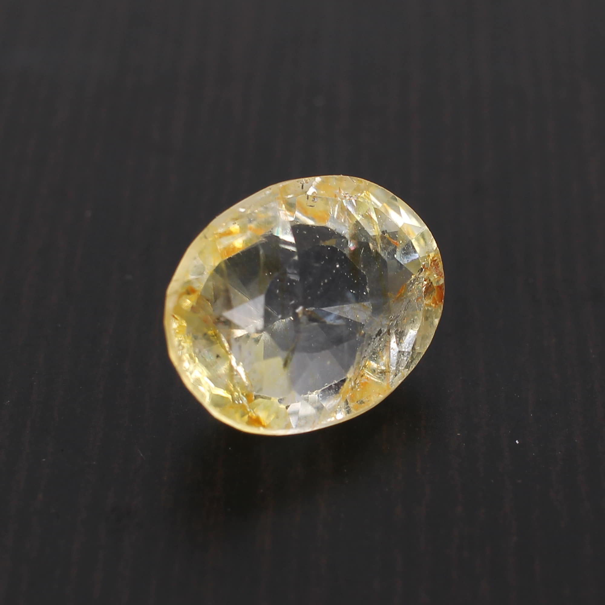 Yellow Sapphire 14x11mm Oval Faceted Cut 940 Cts