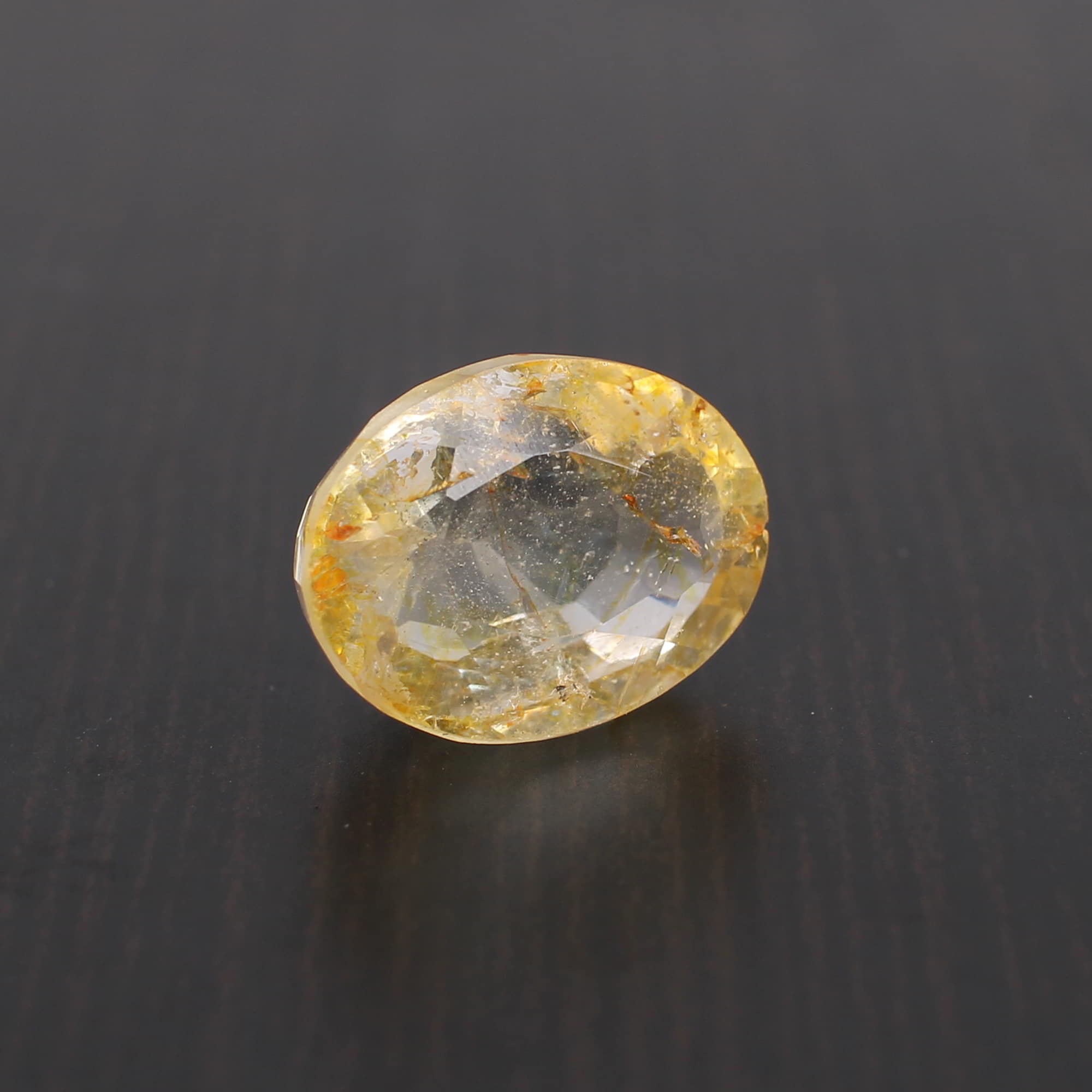 Yellow Sapphire 14x10mm Oval Faceted Cut 995 Cts