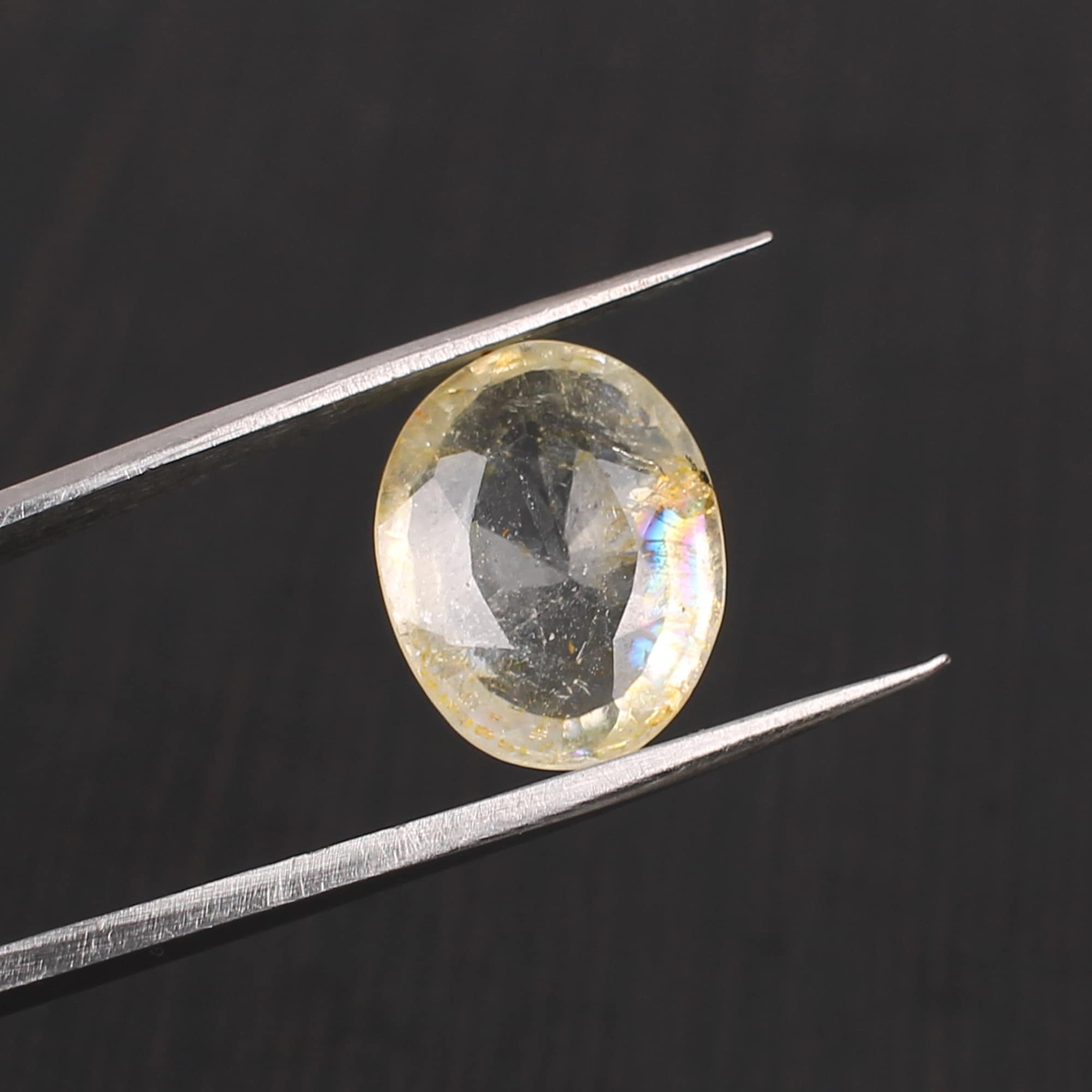 Yellow Sapphire 15x12mm Oval Faceted Cut 795 Cts