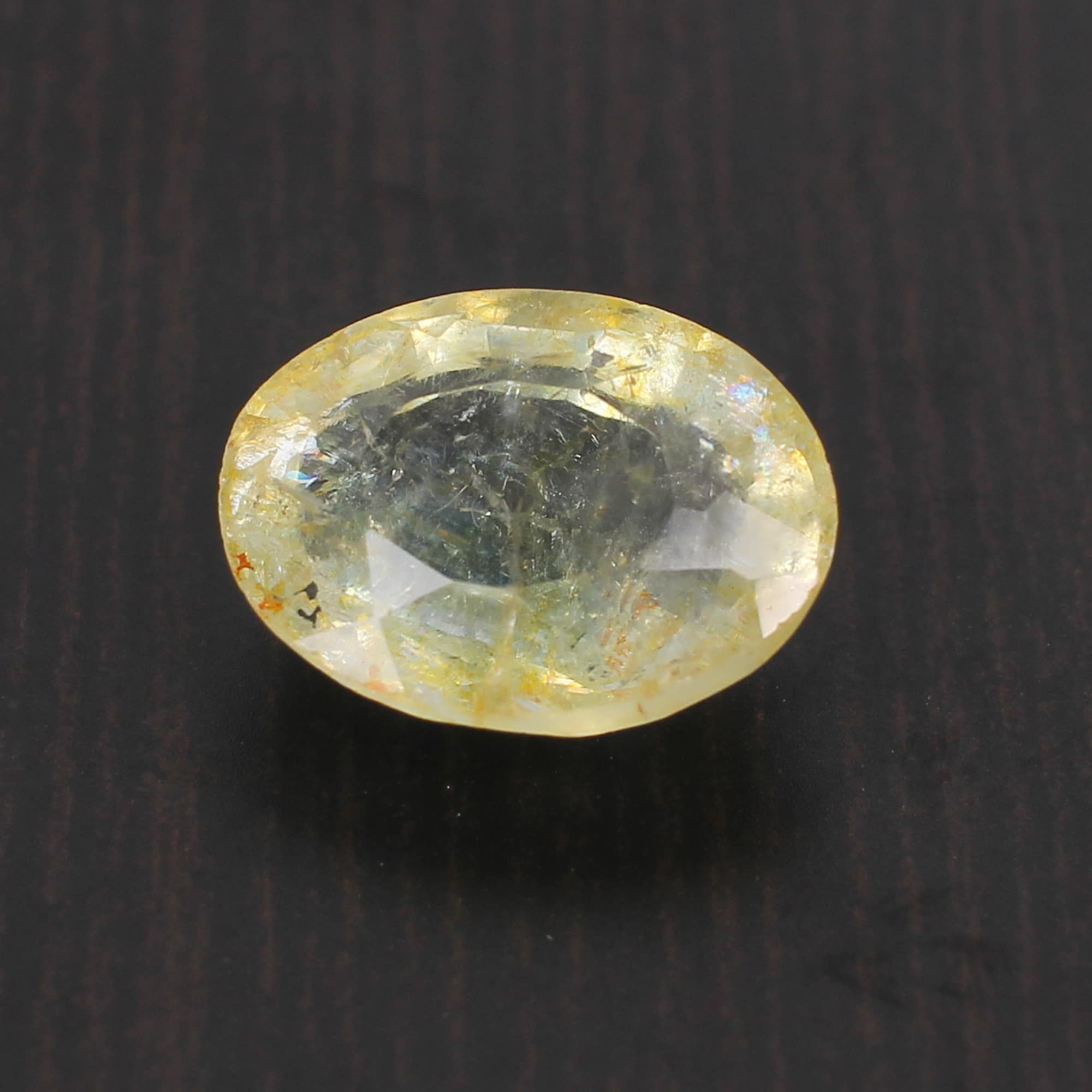 Yellow Sapphire 13x10mm Oval Faceted Cut 745 Cts