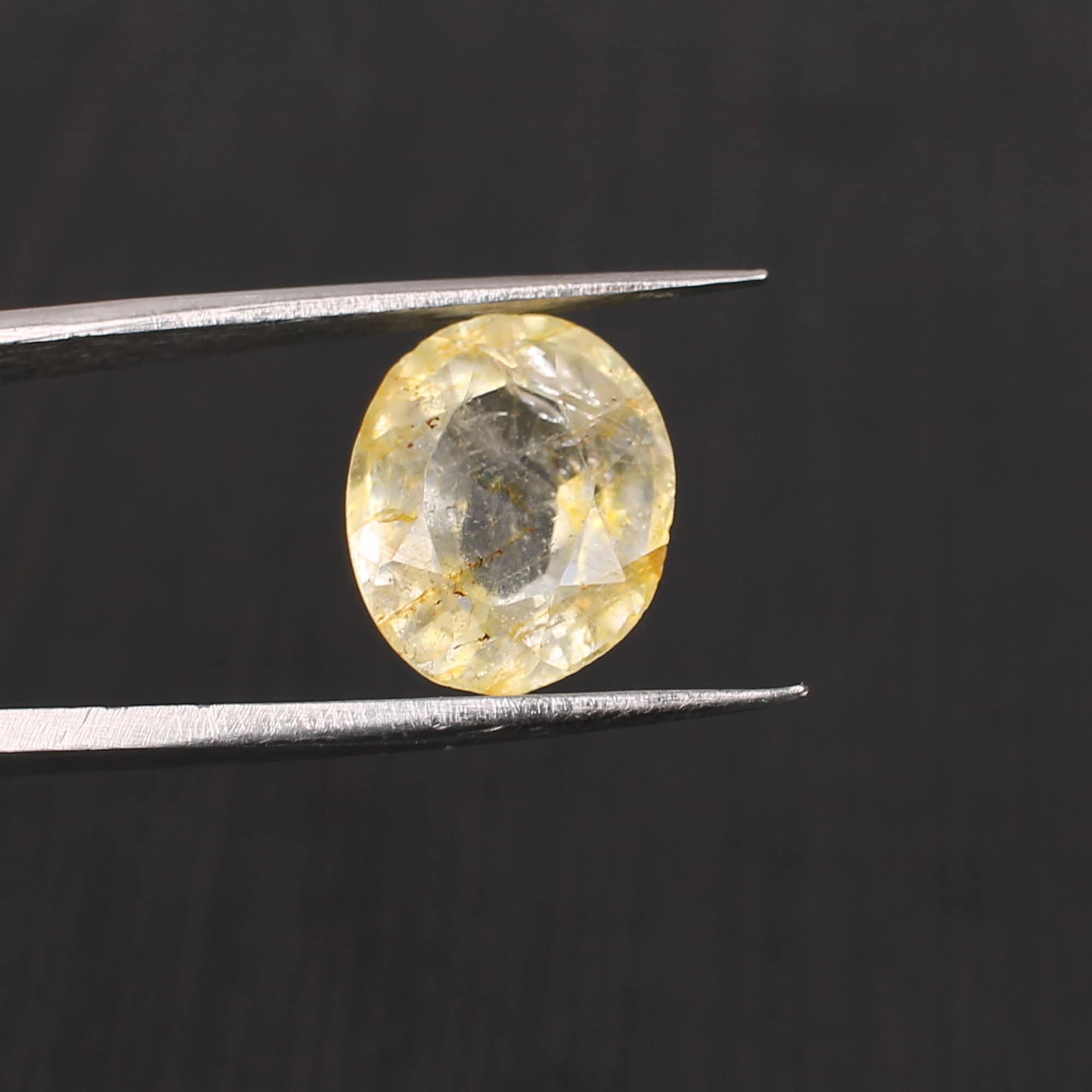 Yellow Sapphire 13x11mm Oval Faceted Cut 830 Cts