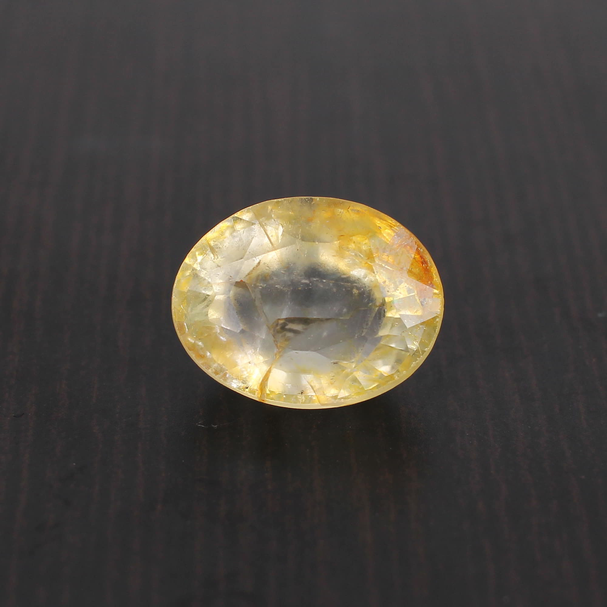 Yellow Sapphire 13x11mm Oval Faceted Cut 910 Cts