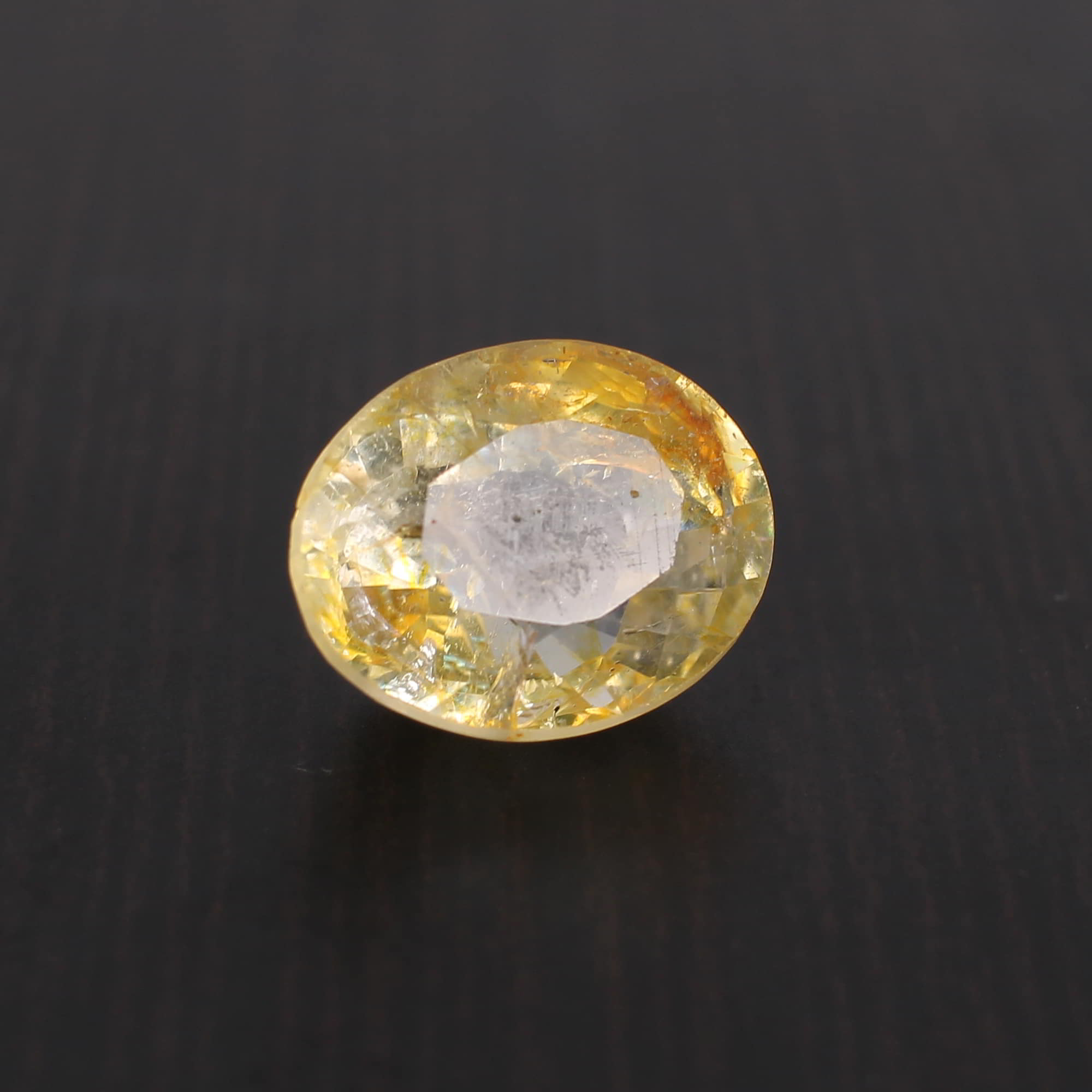 Yellow Sapphire 13x11mm Oval Faceted Cut 910 Cts