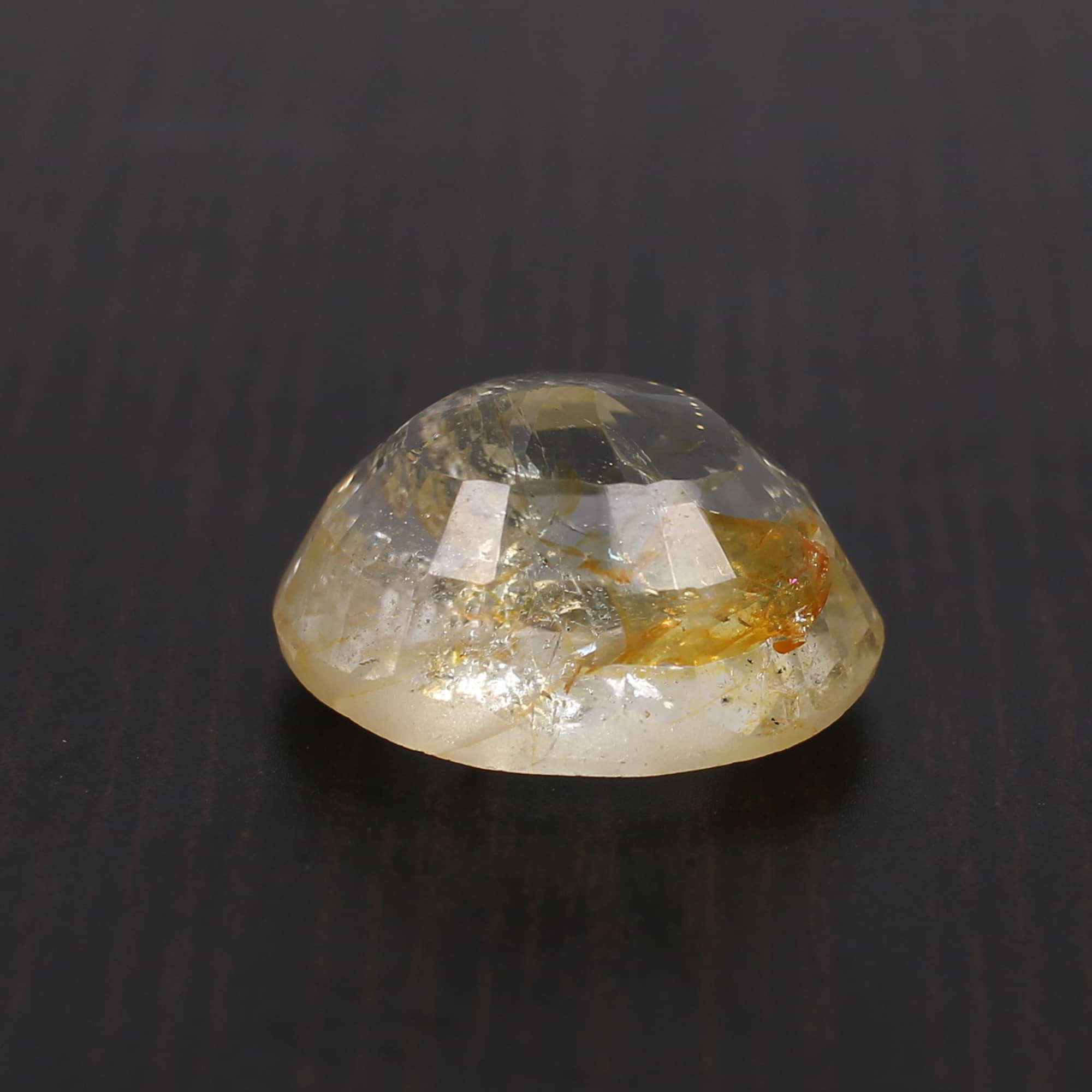 Yellow Sapphire 13x11mm Oval Faceted Cut 910 Cts