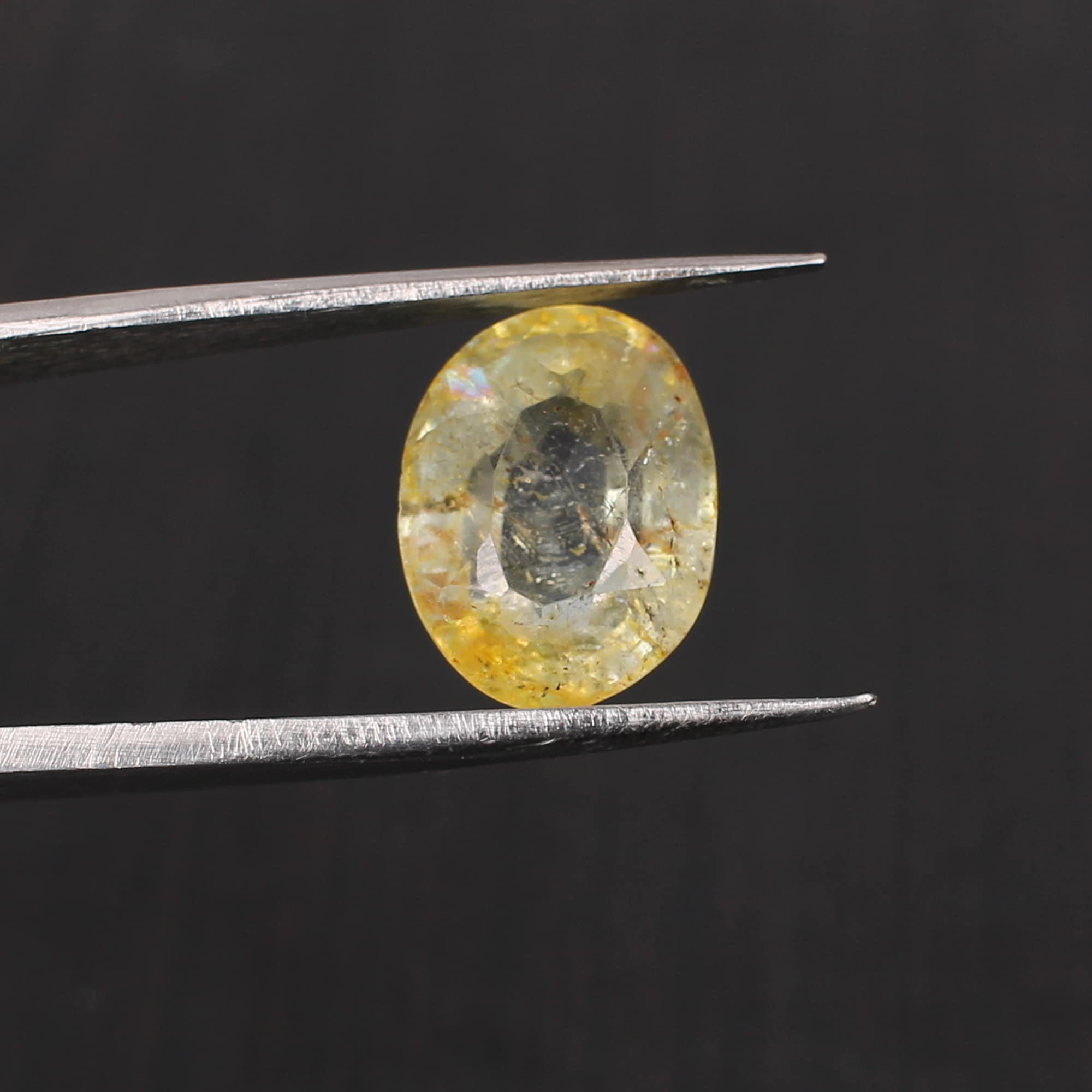 Yellow Sapphire 13x10mm Oval Faceted Cut 755 Cts