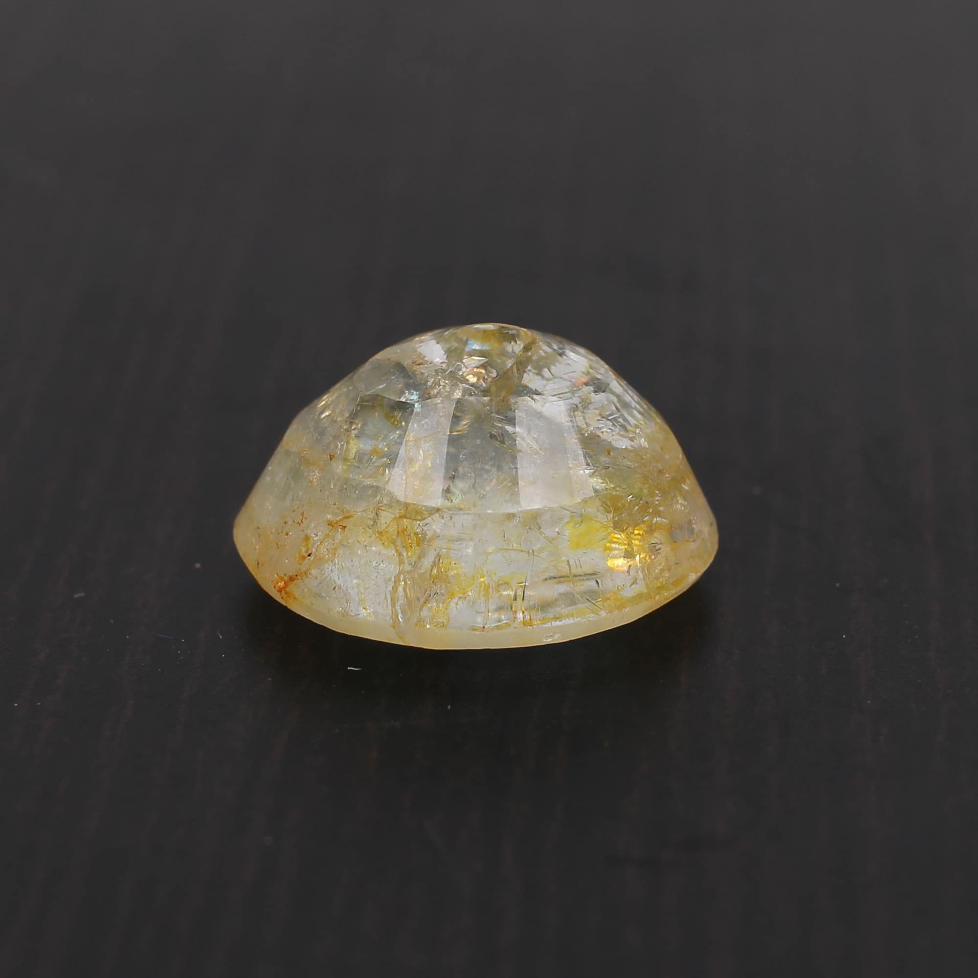 Yellow Sapphire 14x11mm Oval Faceted Cut 915 Cts