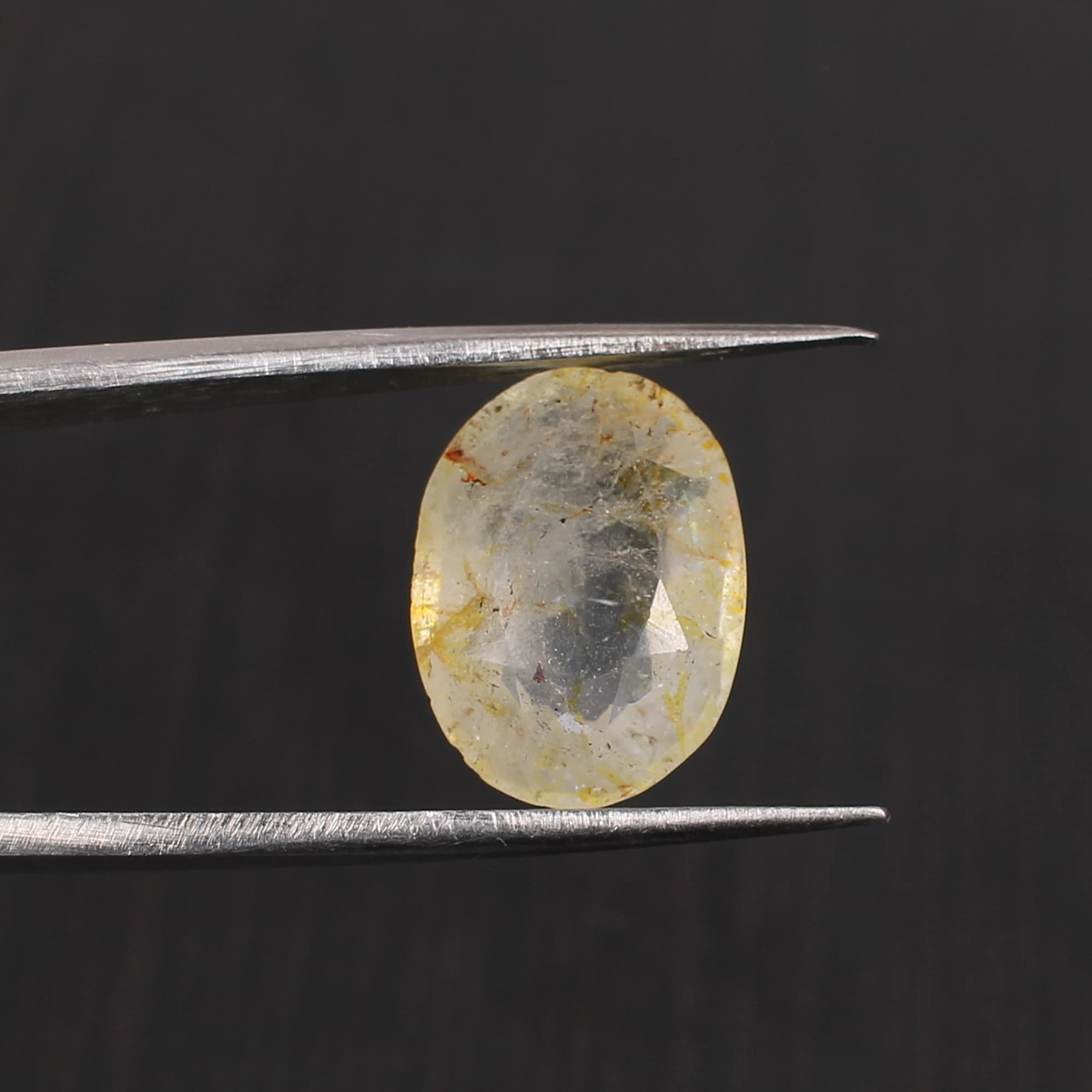 Yellow Sapphire 13x10mm Oval Faceted Cut 730 Cts