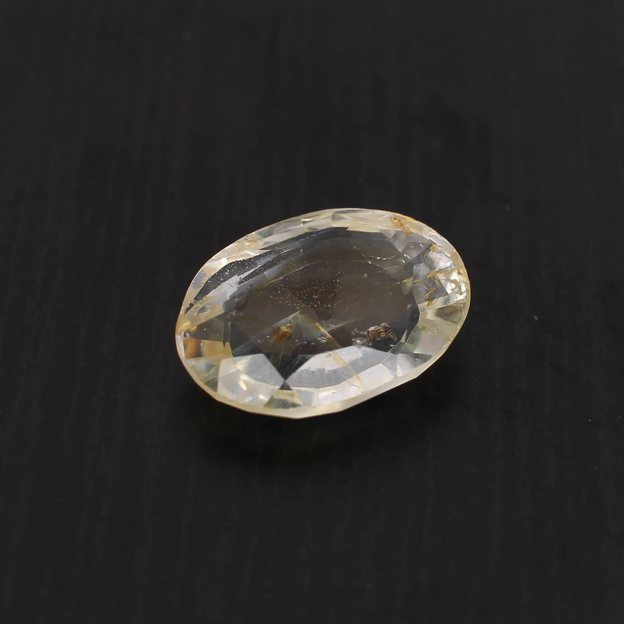 Yellow Sapphire 14x10mm Oval Faceted Cut 565 Cts