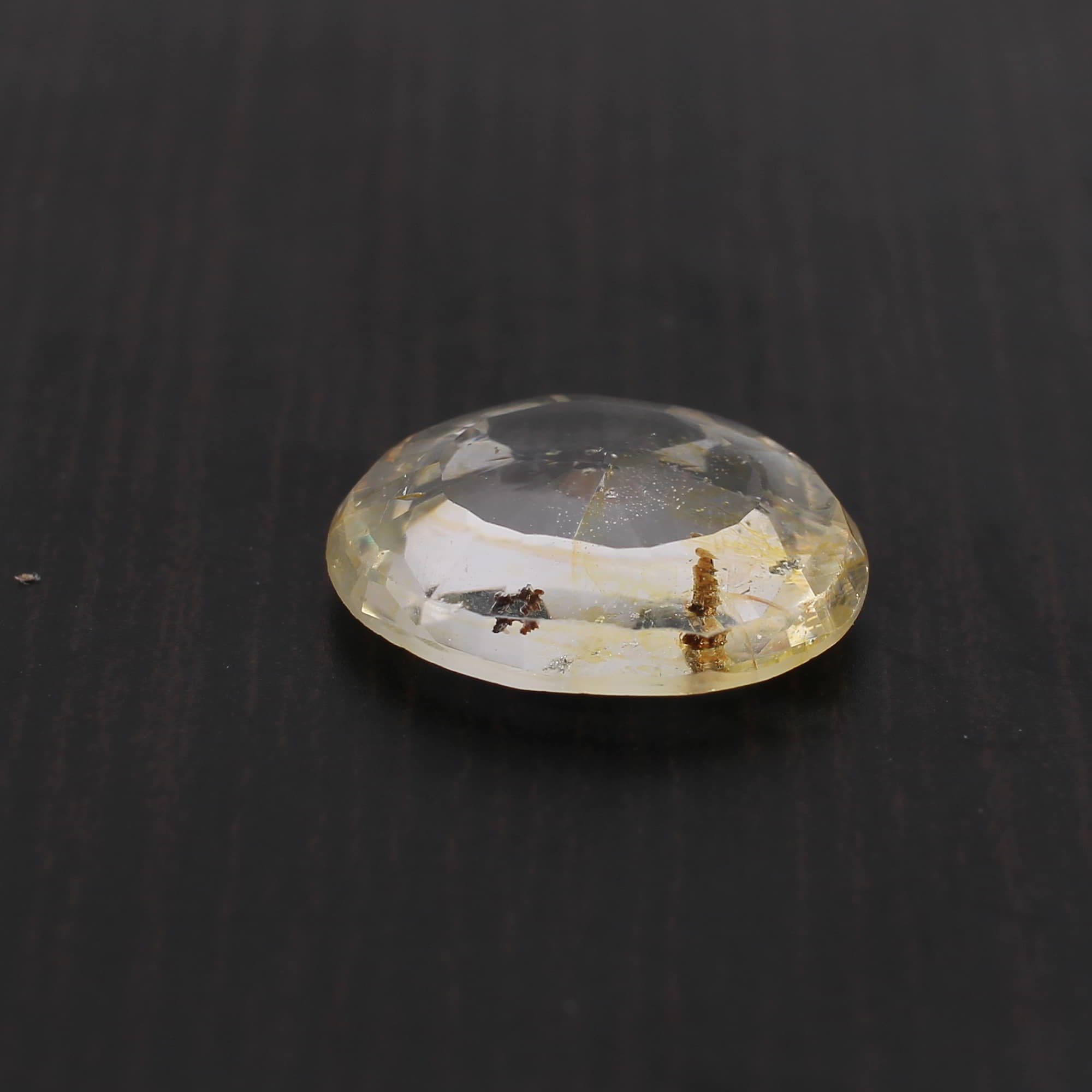 Yellow Sapphire 14x10mm Oval Faceted Cut 565 Cts