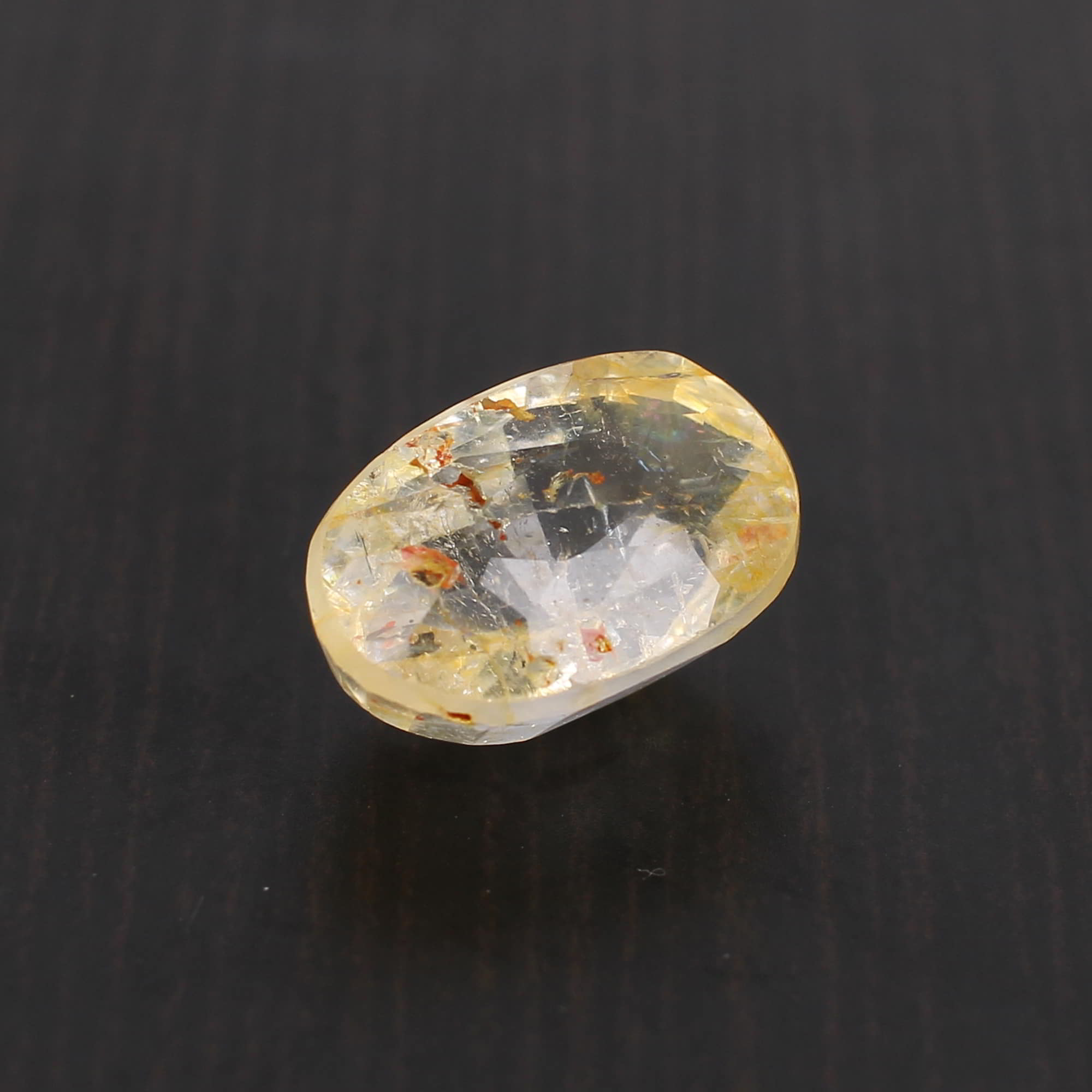 Yellow Sapphire 13x8mm Oval Faceted Cut 760 Cts
