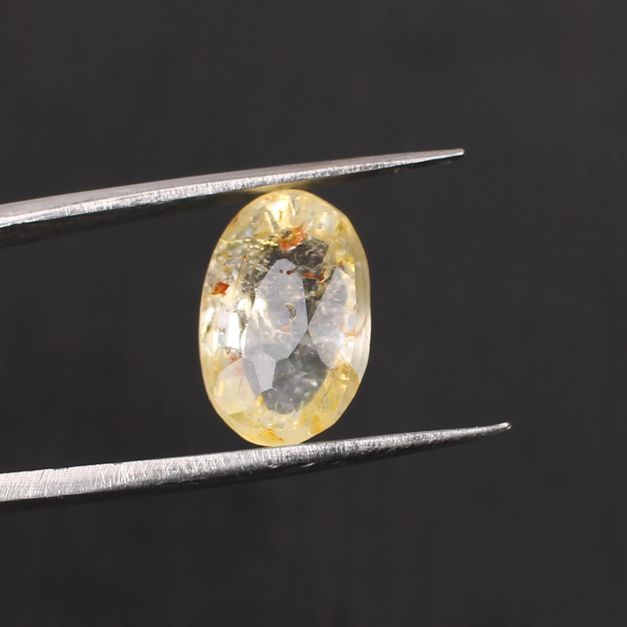 Yellow Sapphire 13x8mm Oval Faceted Cut 760 Cts