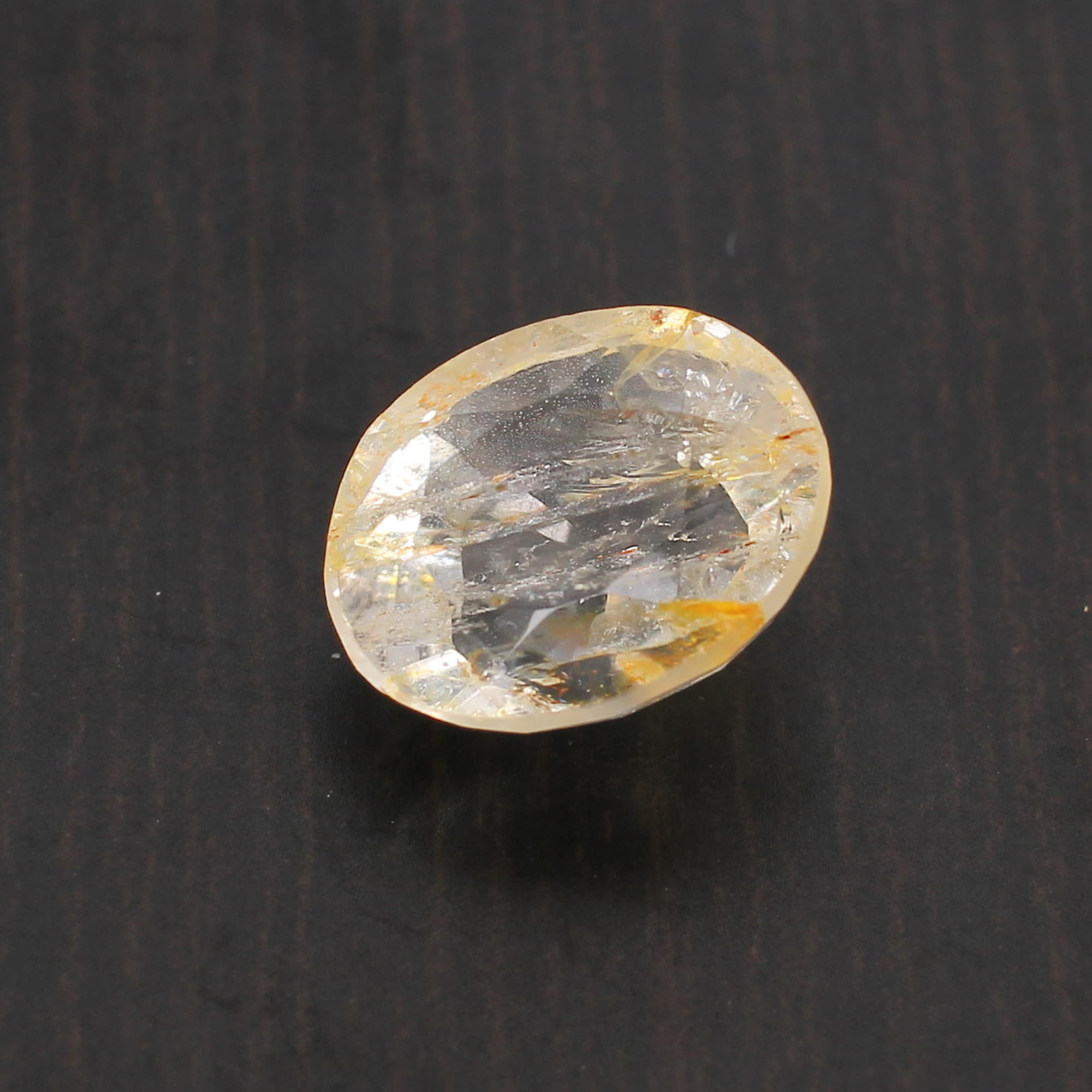 Yellow Sapphire 12x9mm Oval Faceted Cut 635 Cts