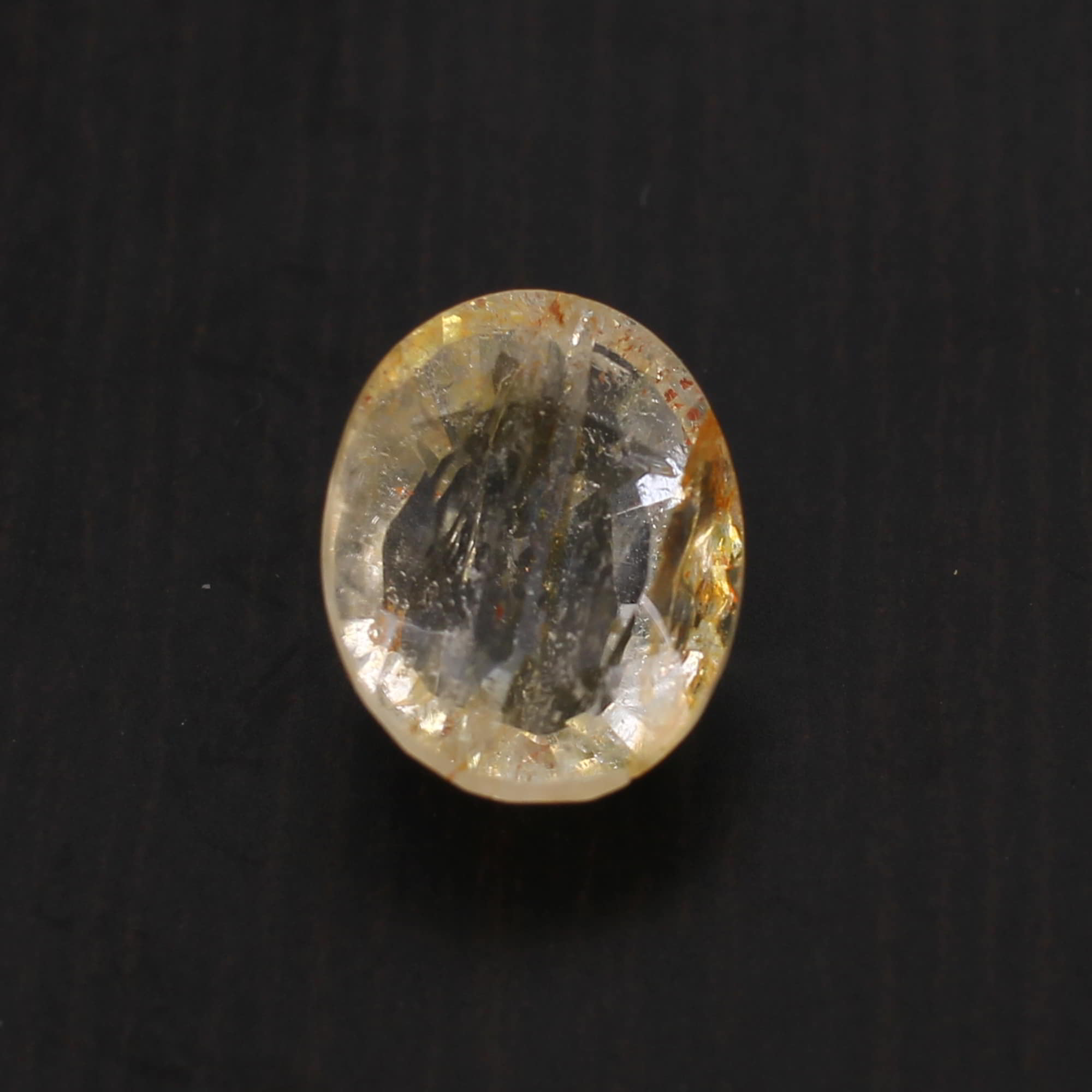 Yellow Sapphire 12x9mm Oval Faceted Cut 635 Cts