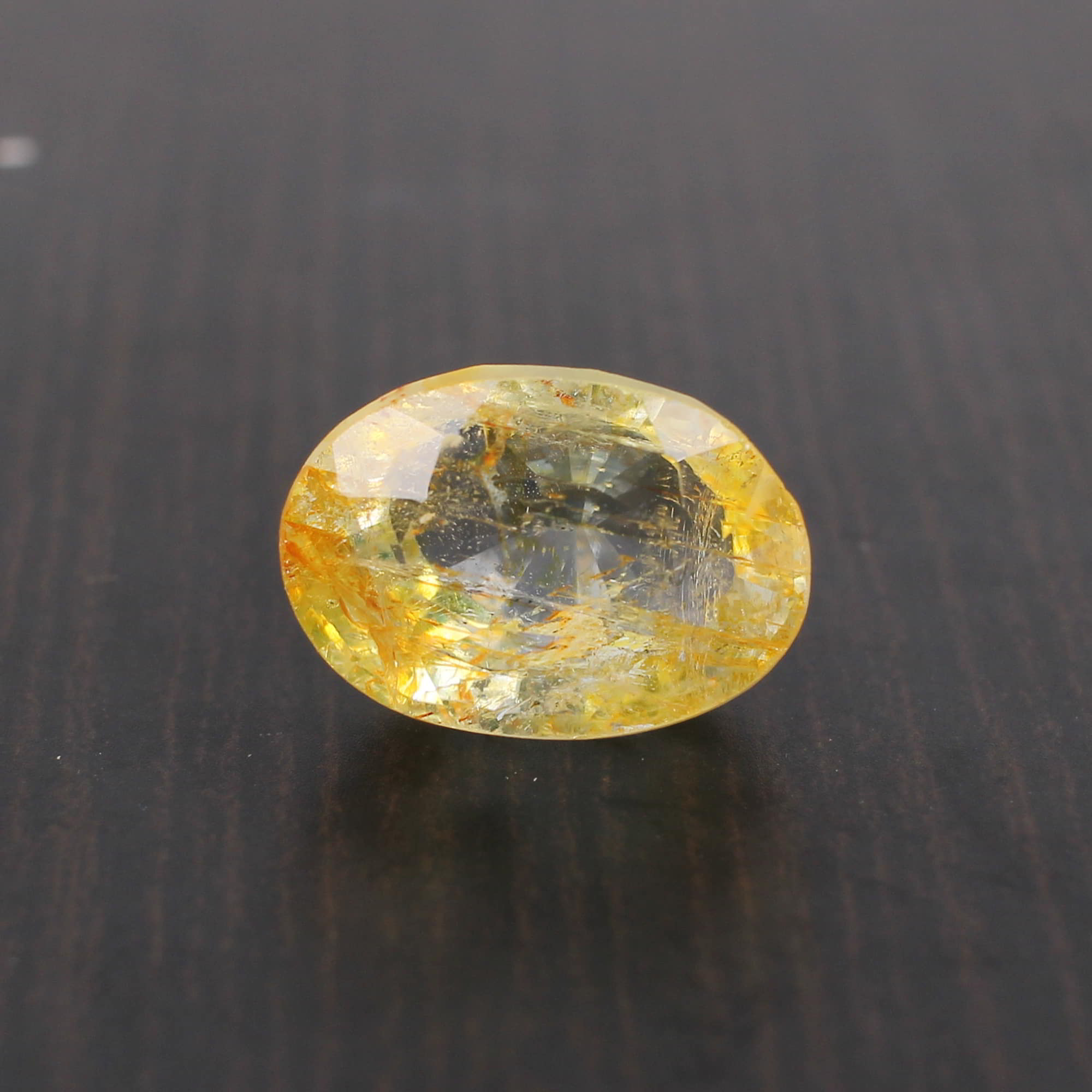Yellow Sapphire 13x9mm Oval Faceted Cut 785 Cts