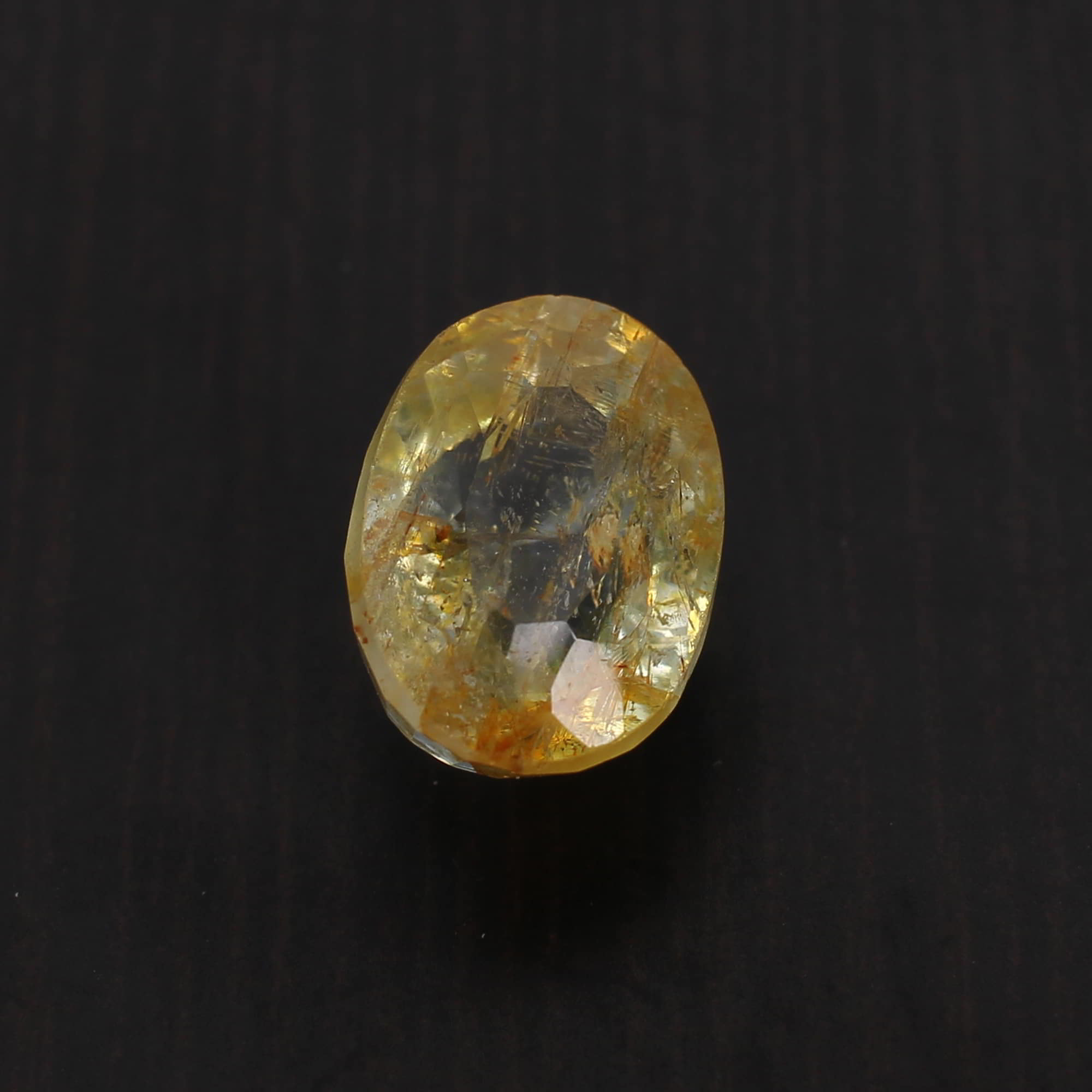 Yellow Sapphire 13x9mm Oval Faceted Cut 785 Cts