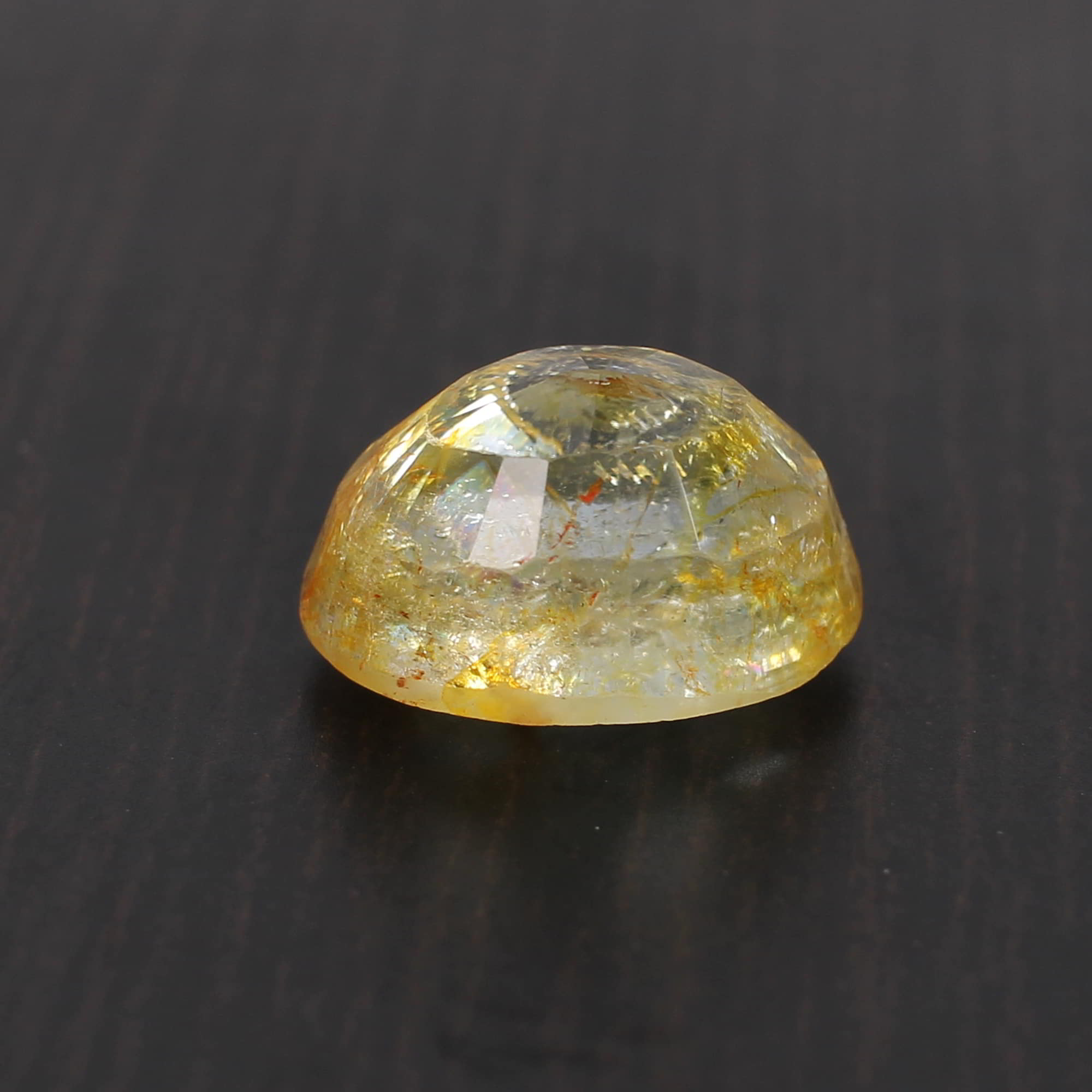 Yellow Sapphire 13x9mm Oval Faceted Cut 785 Cts